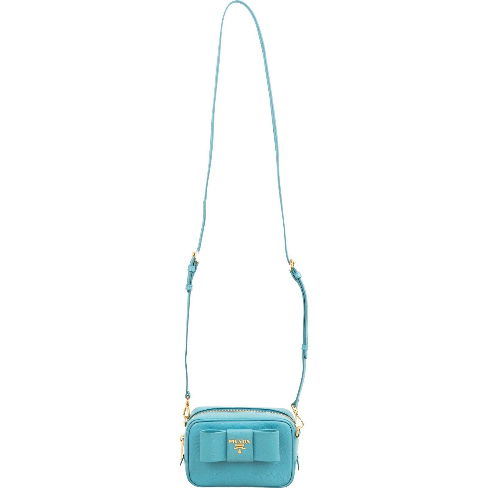 Prada - Fiocco Bow Crossbody Bag
