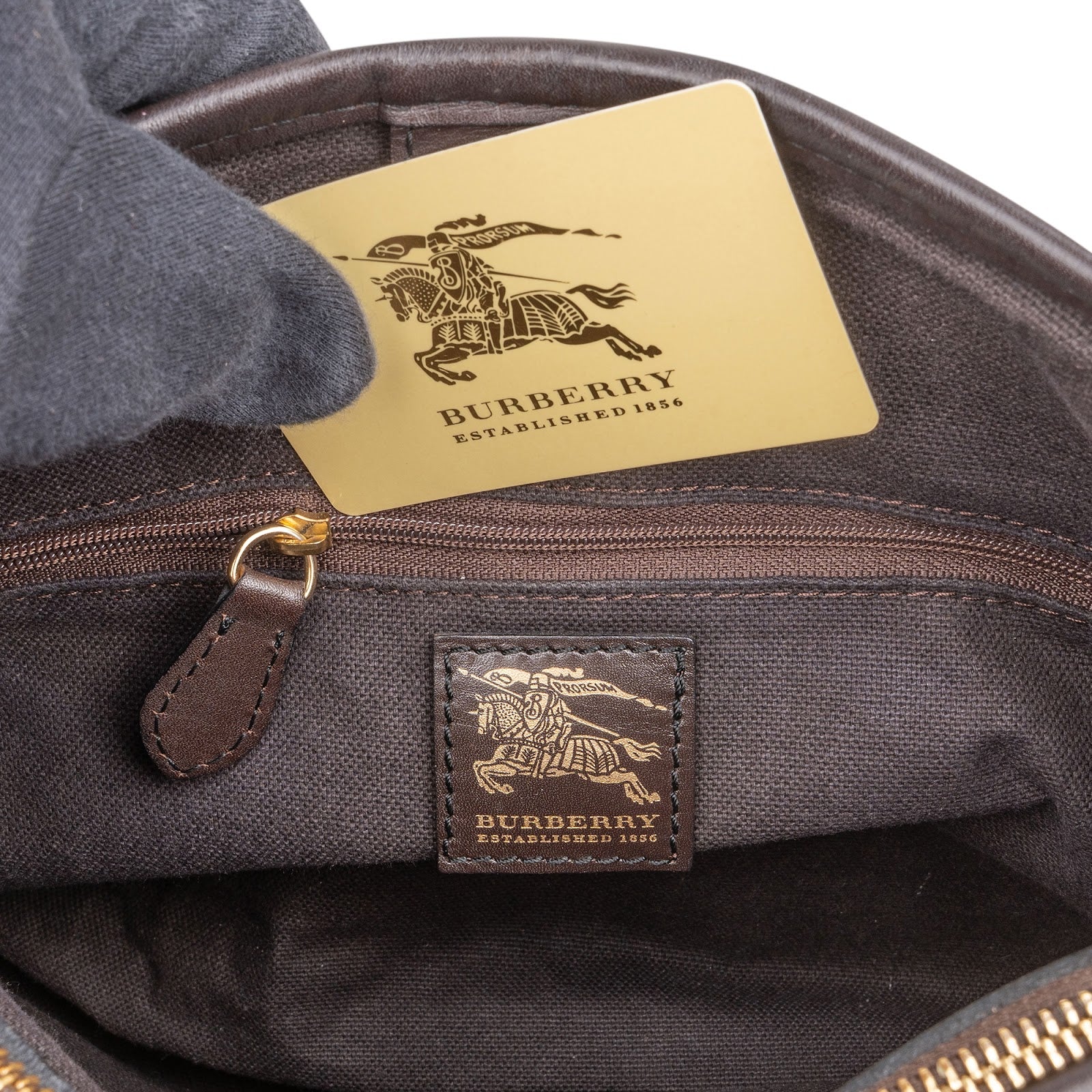 Burberry Haymarket Check Small Salisbury Tote Handbag