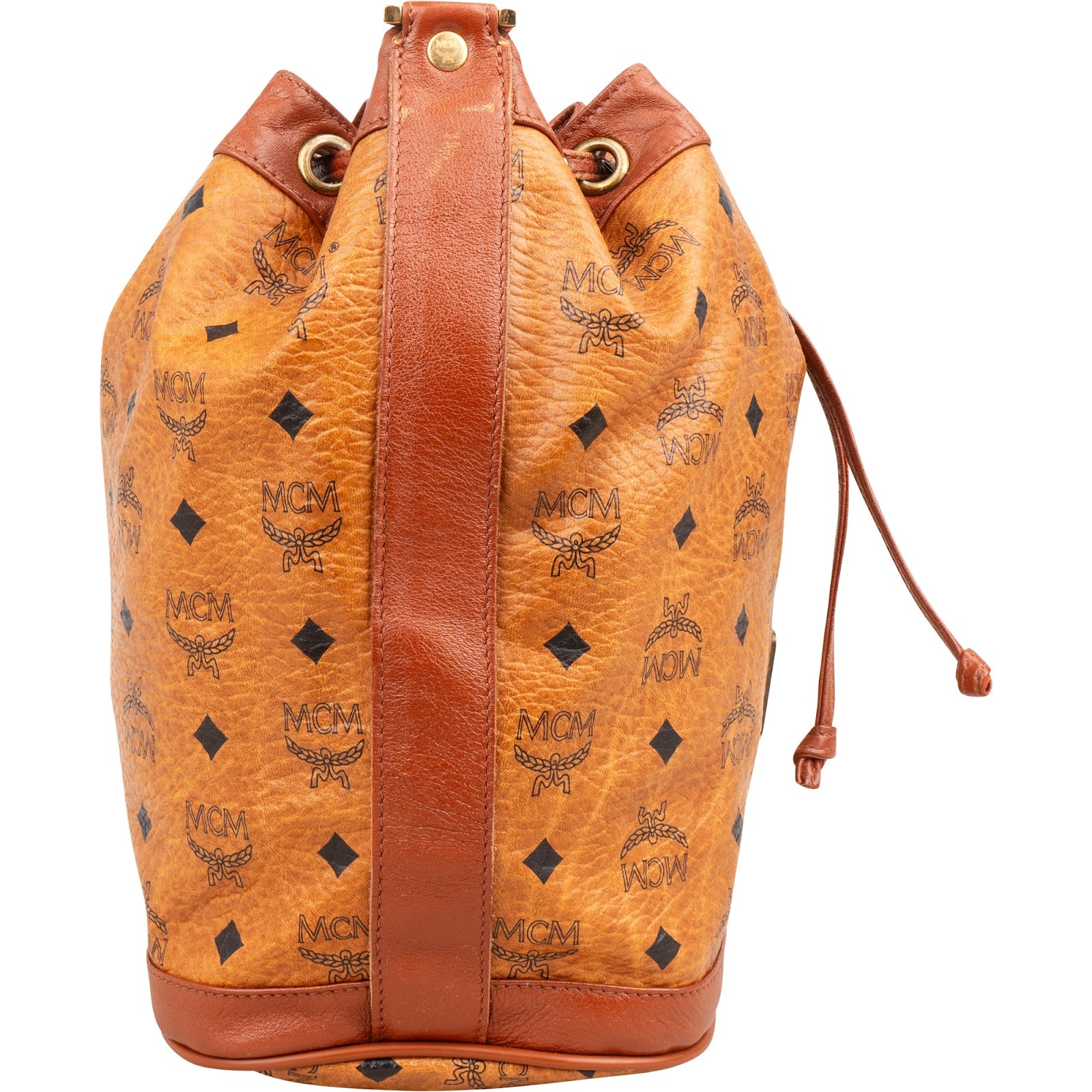Sac à bandoulière MCM Monogram Visetos Bucket