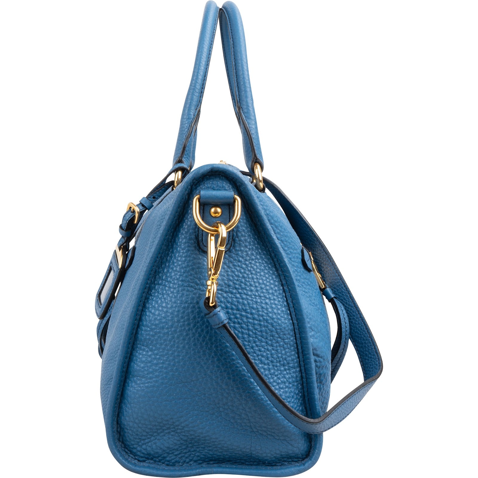 Prada - Vitello Daino Satchel Crossbody Bag