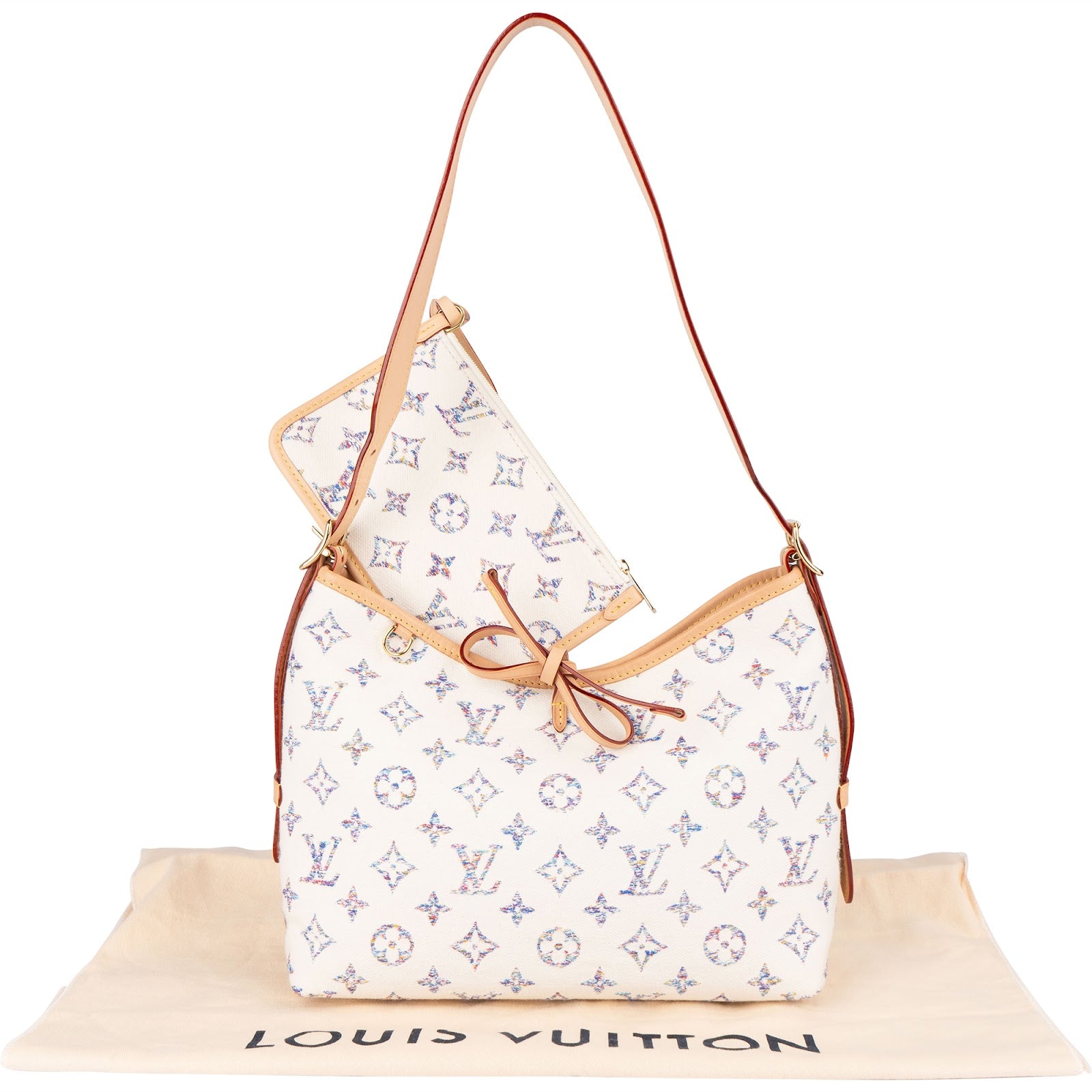 Louis Vuitton Jacquard Monogram Multicolor CarryAll PM Crossbody Bag