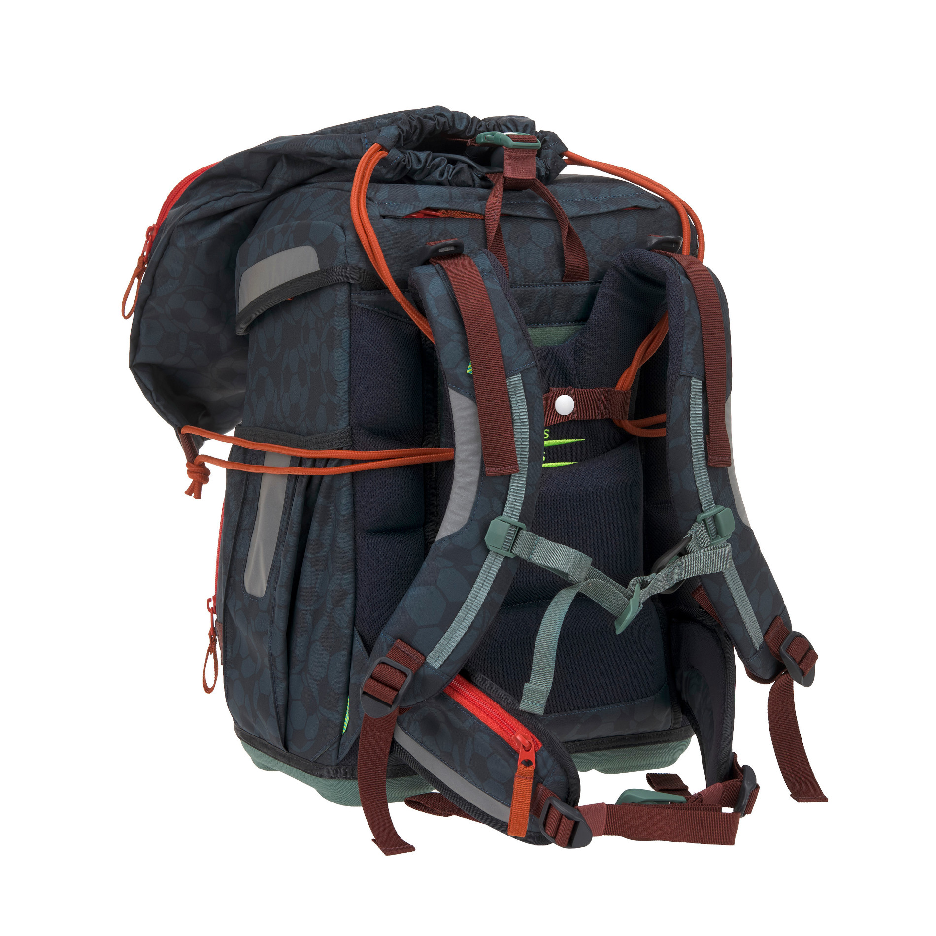 School Set Light Unique Schulranzenset 5tlg. - Football deep blue