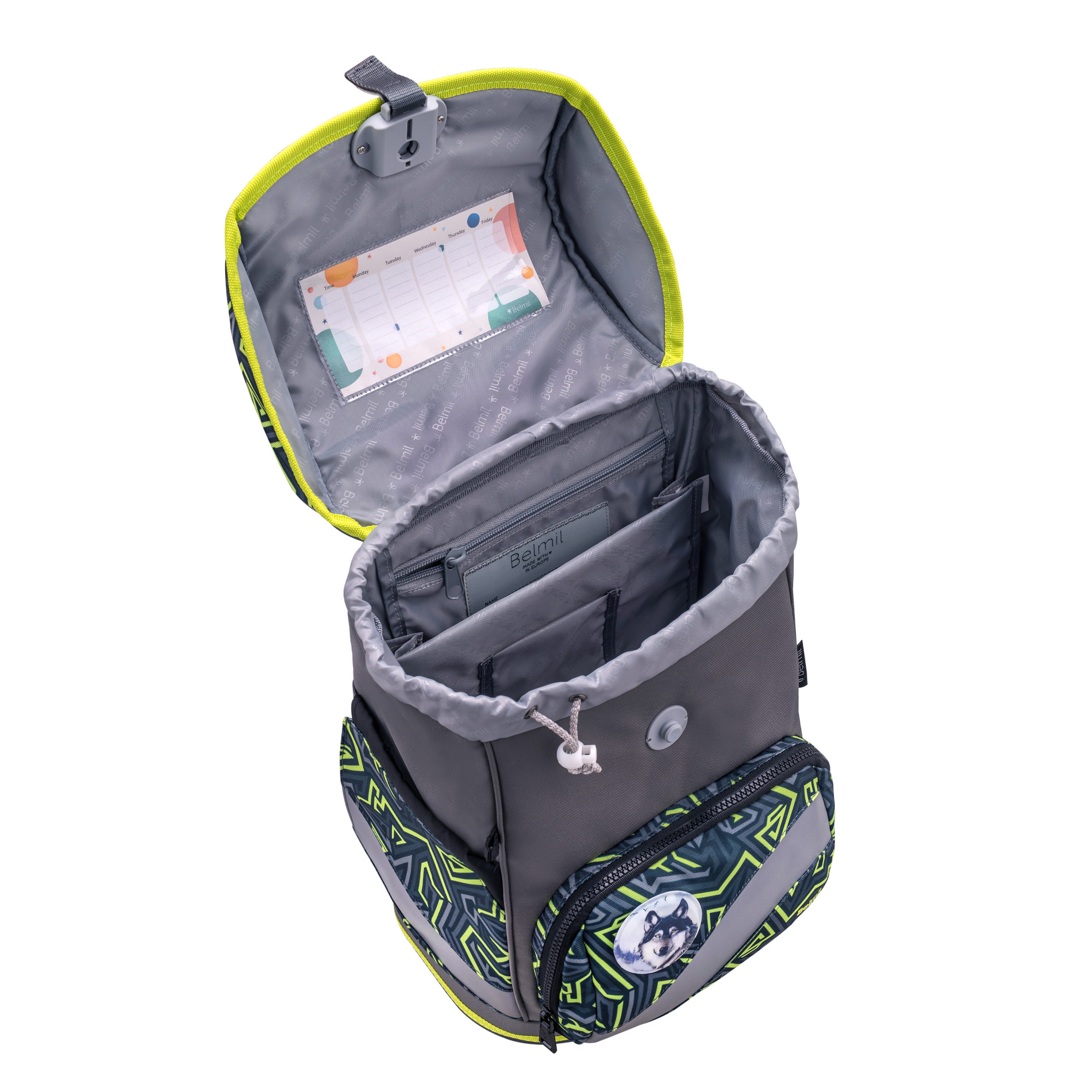 5-częściowy zestaw tornistrów Smarty Plus Iguana