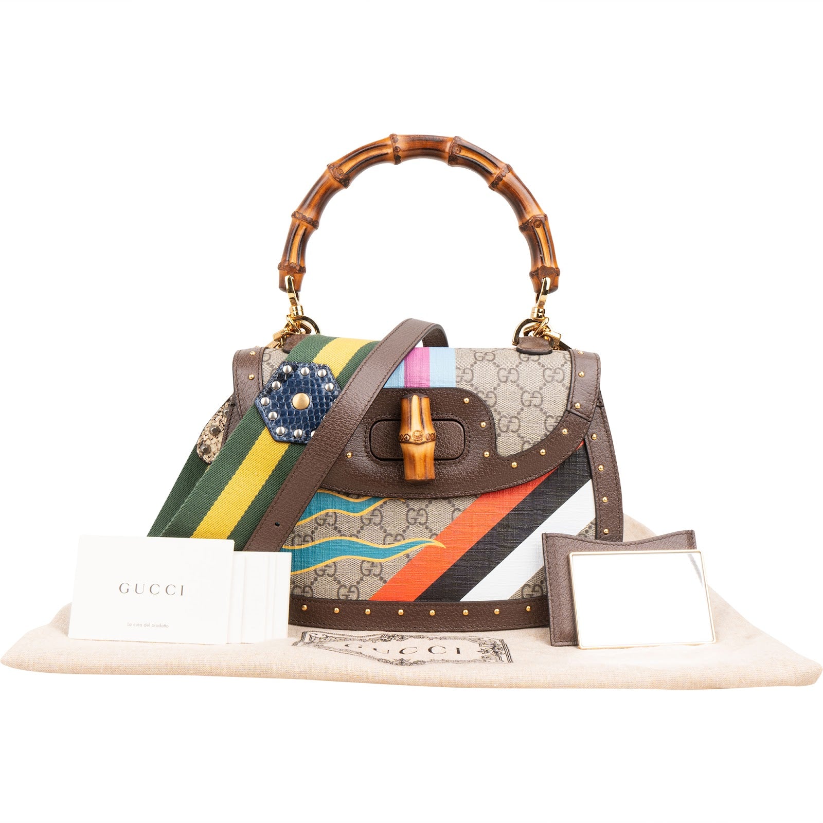 GUCCI – Bamboo 1967 Centennial Crossbody Bag
