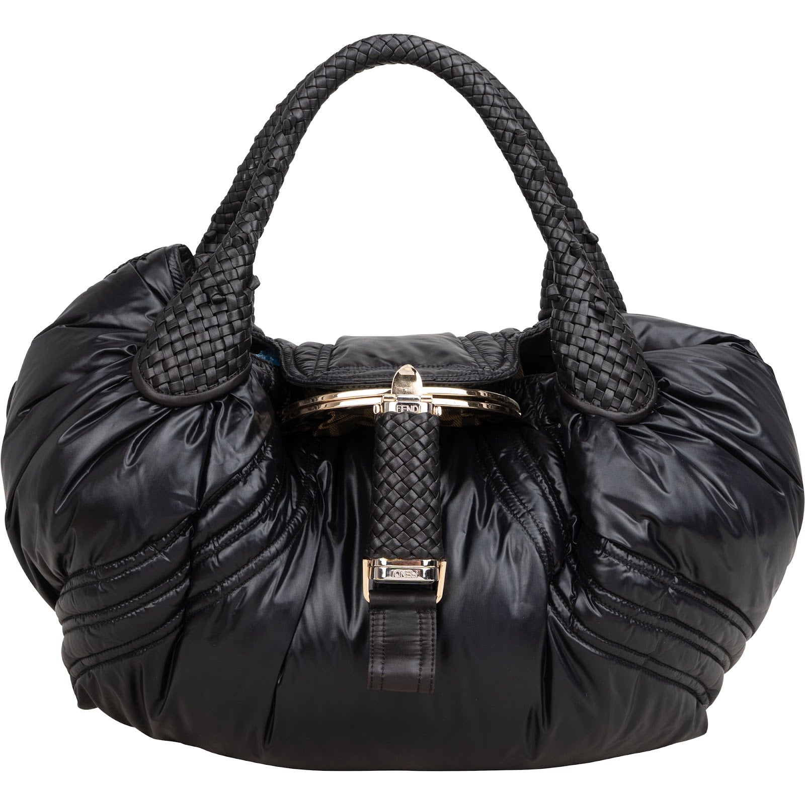Fendi x Moncler Nylon Spy Hobo Handbag