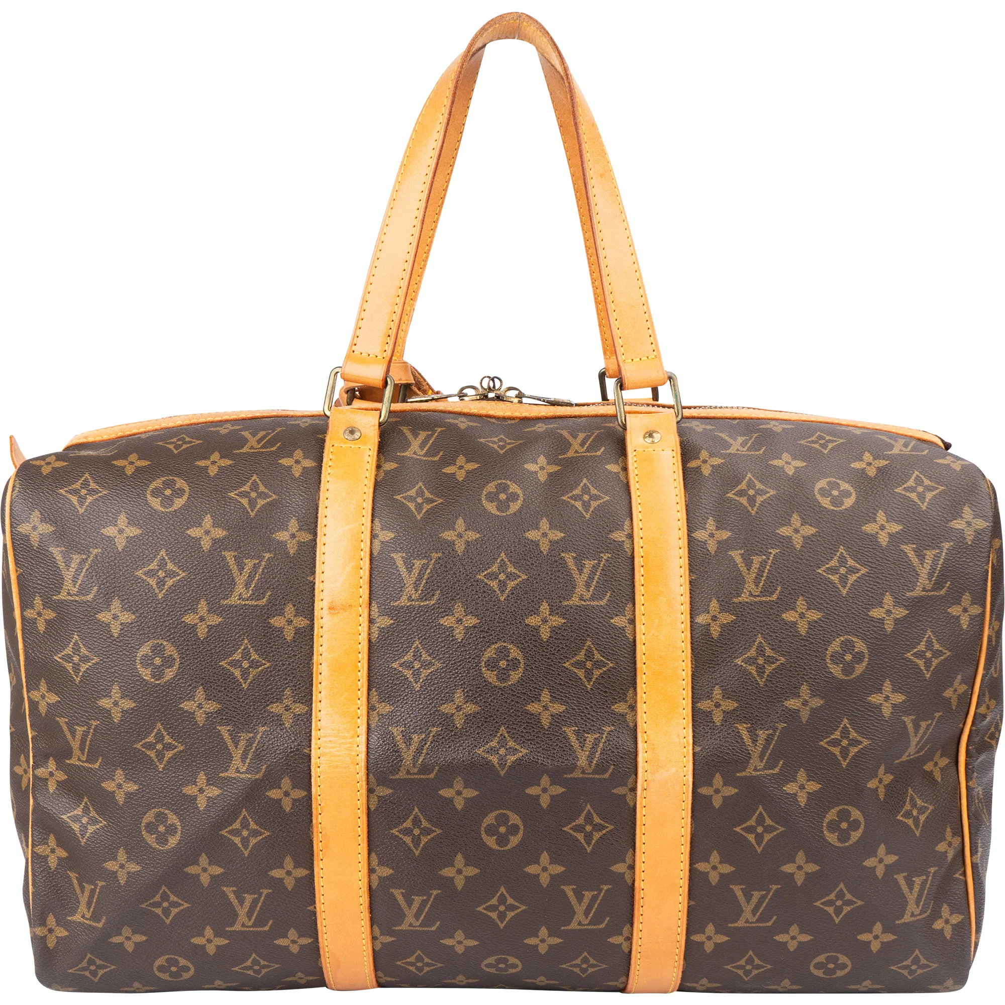 Louis Vuitton Canvas Monogram Sac Souple 45 Travel Bag
