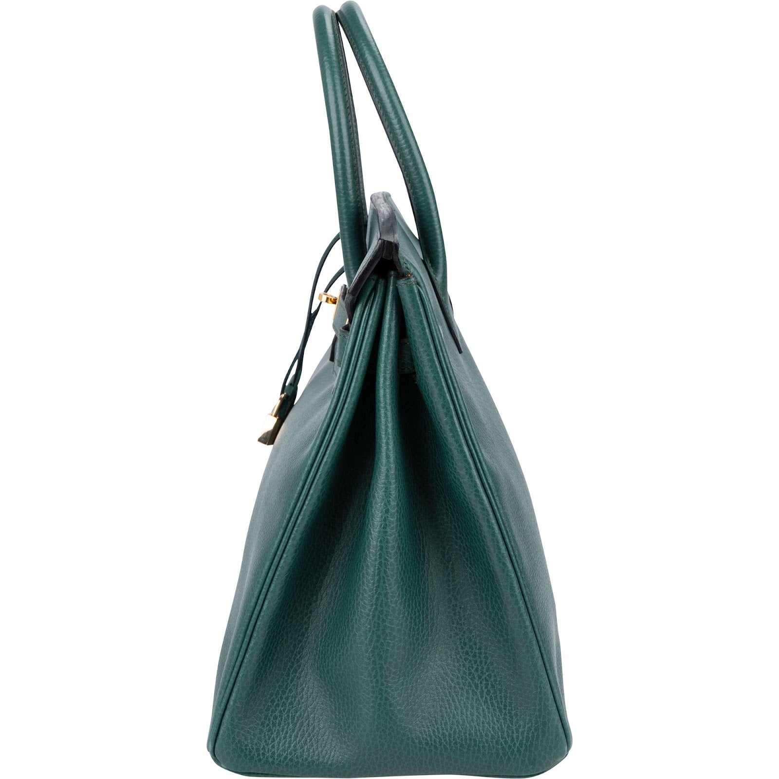 Hermès Vert Clair Ardennes Leather Birkin 35 Handbag