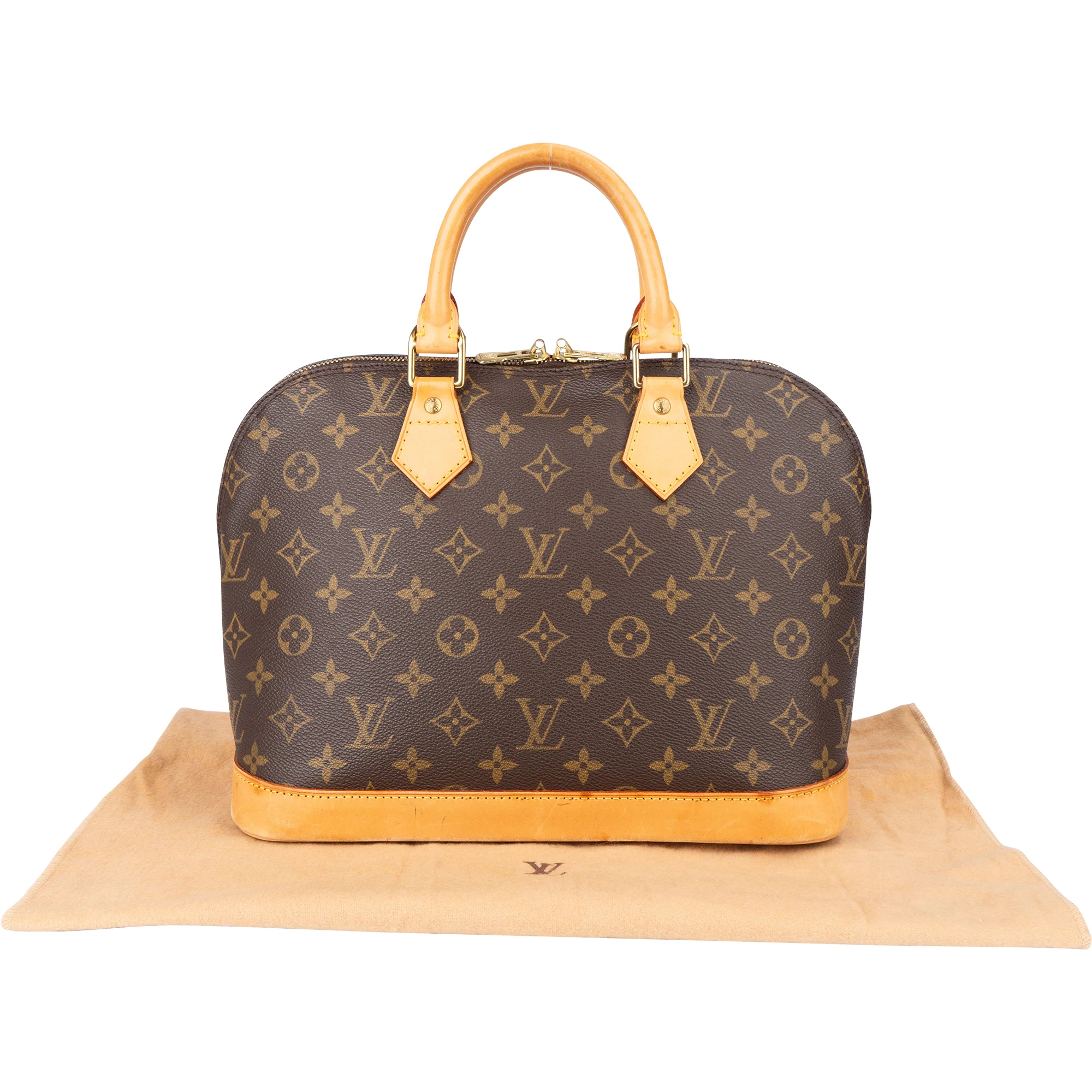 Louis Vuitton Canvas Monogram Alma PM Handbag