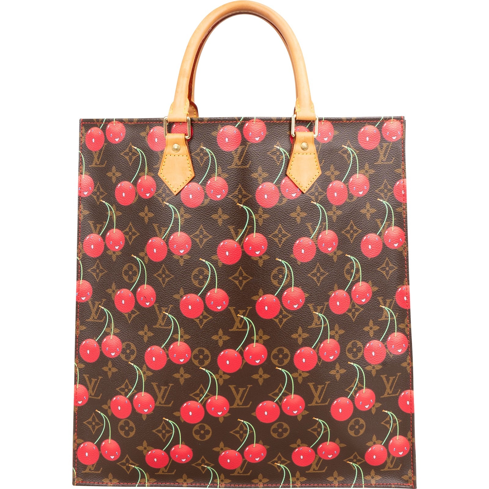 Louis Vuitton Limited Monogram Murakami Cerises Cherry Sac Plat