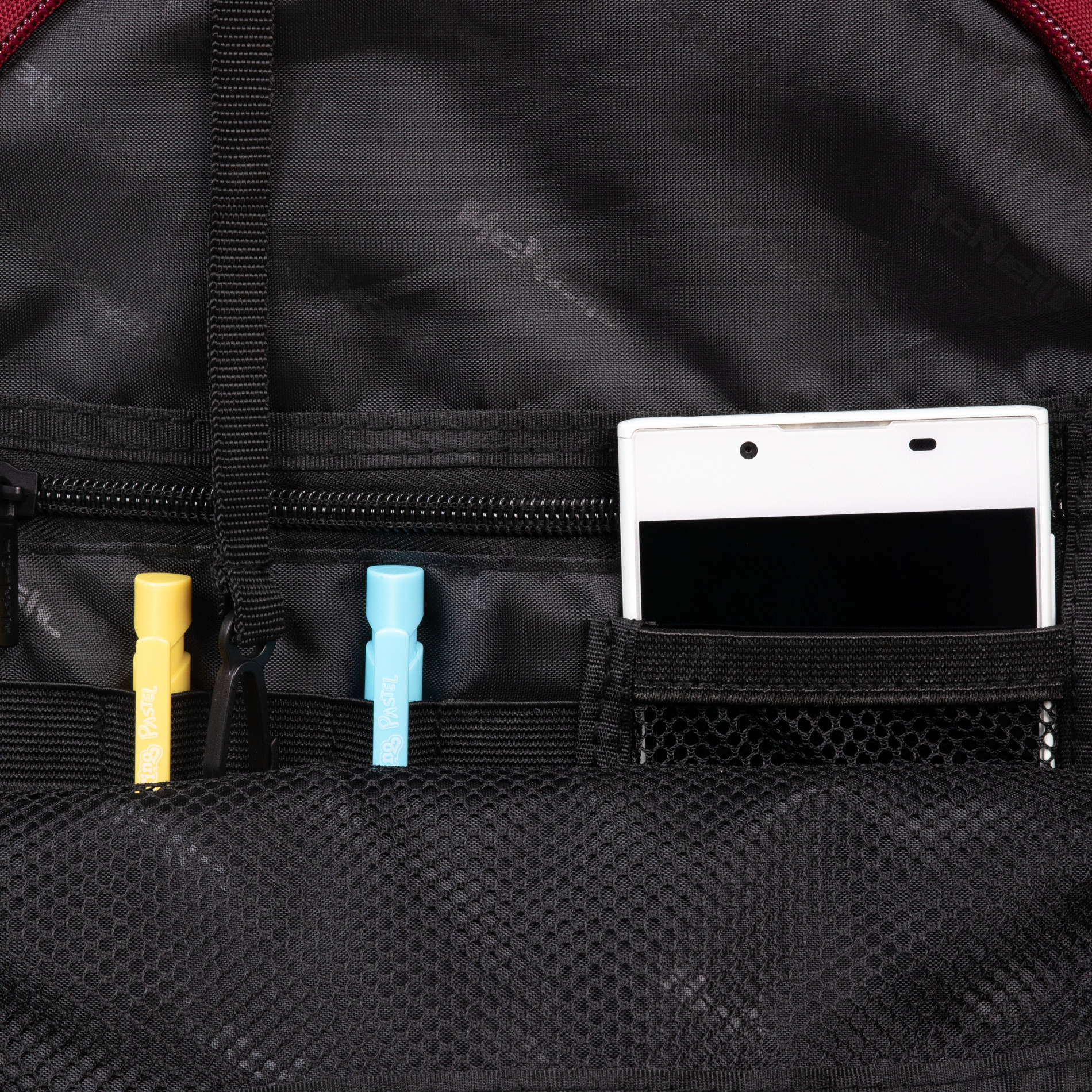 Schulrucksack MILO - Burgundy