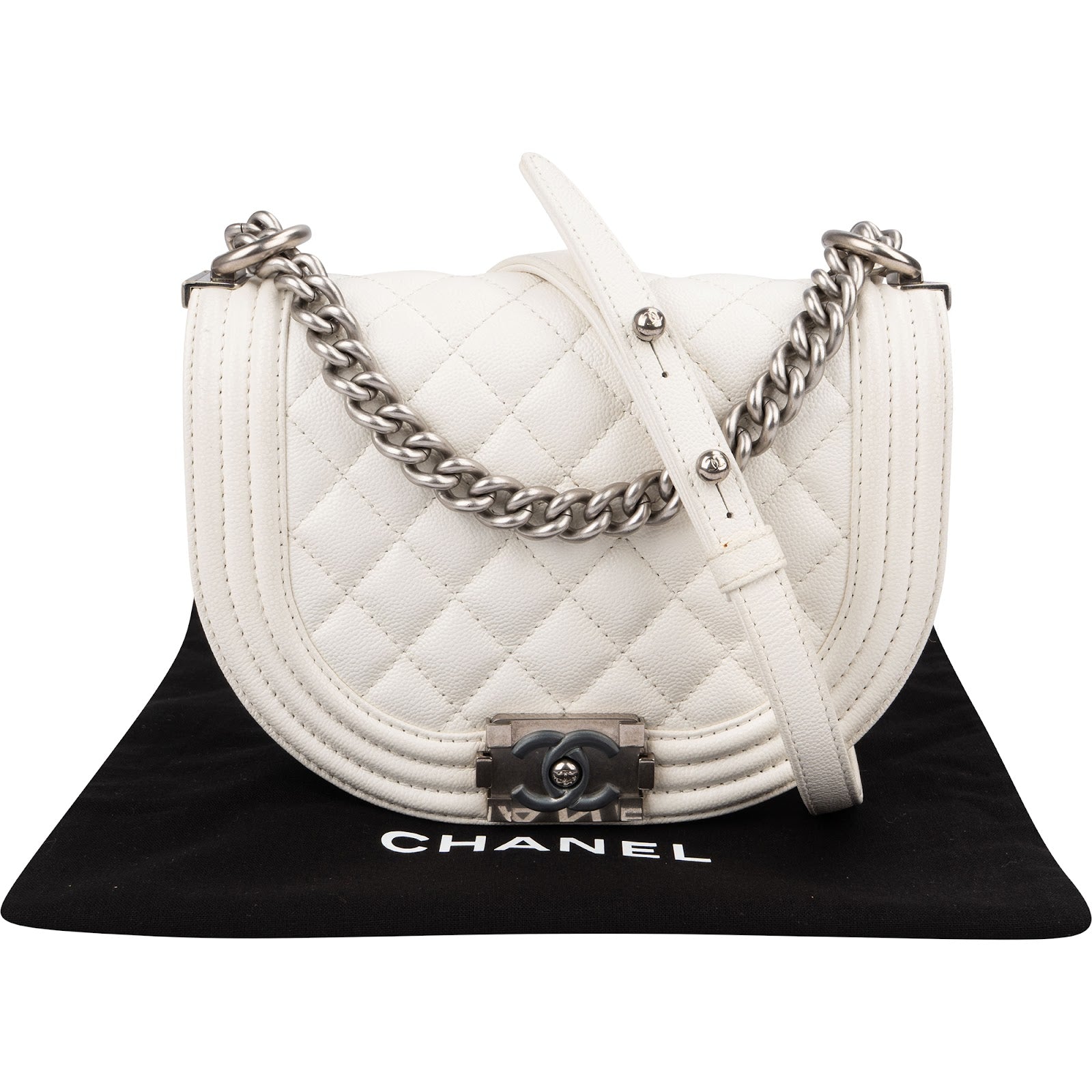 Chanel - Small Boy Messenger Single Flap Crossbody Bag