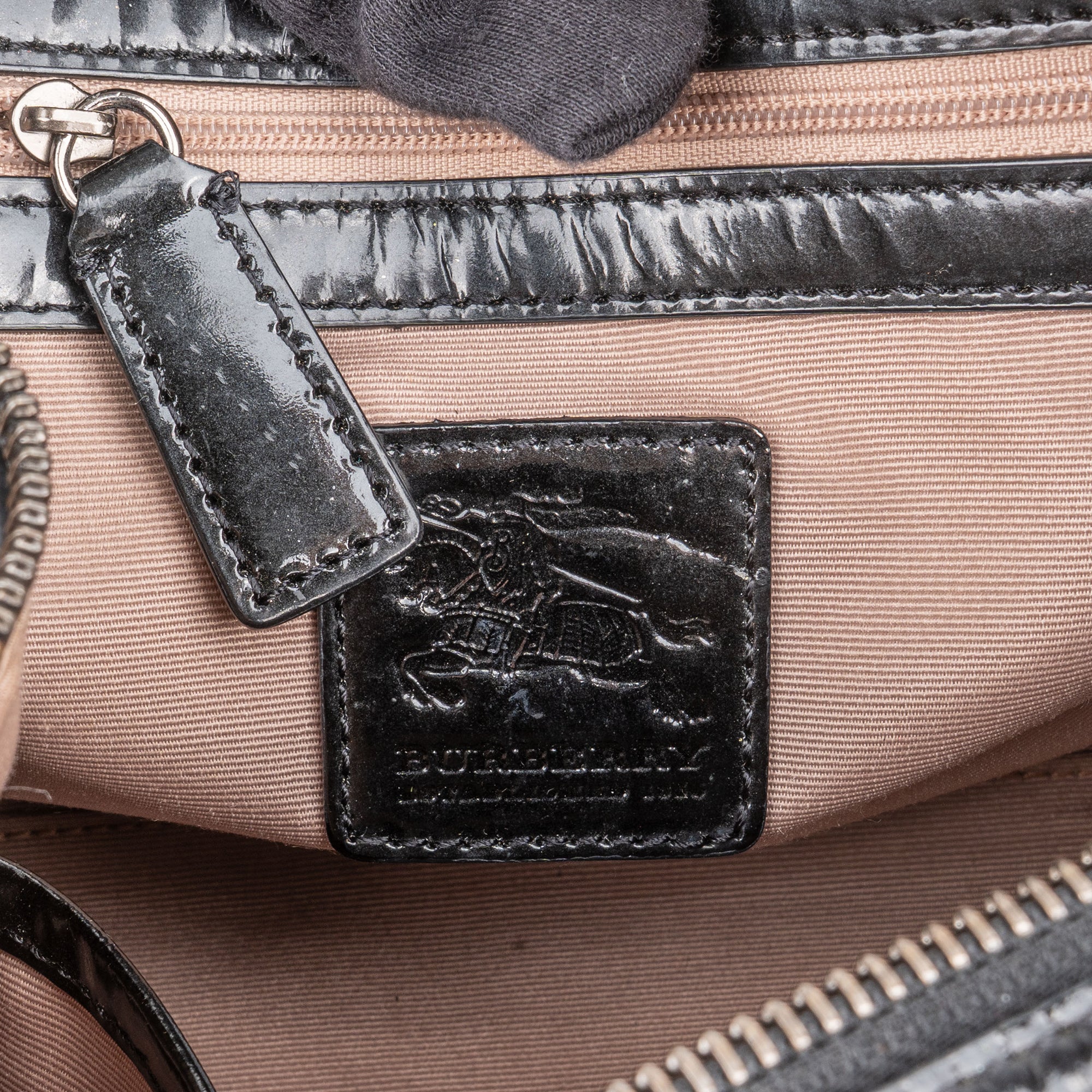 Burberry Nova-Check Monogram Boston Bag