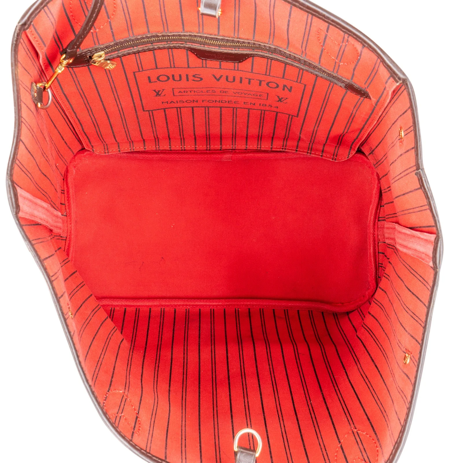 Louis Vuitton Monogram Damier Ebene Neverfull MM Shopper