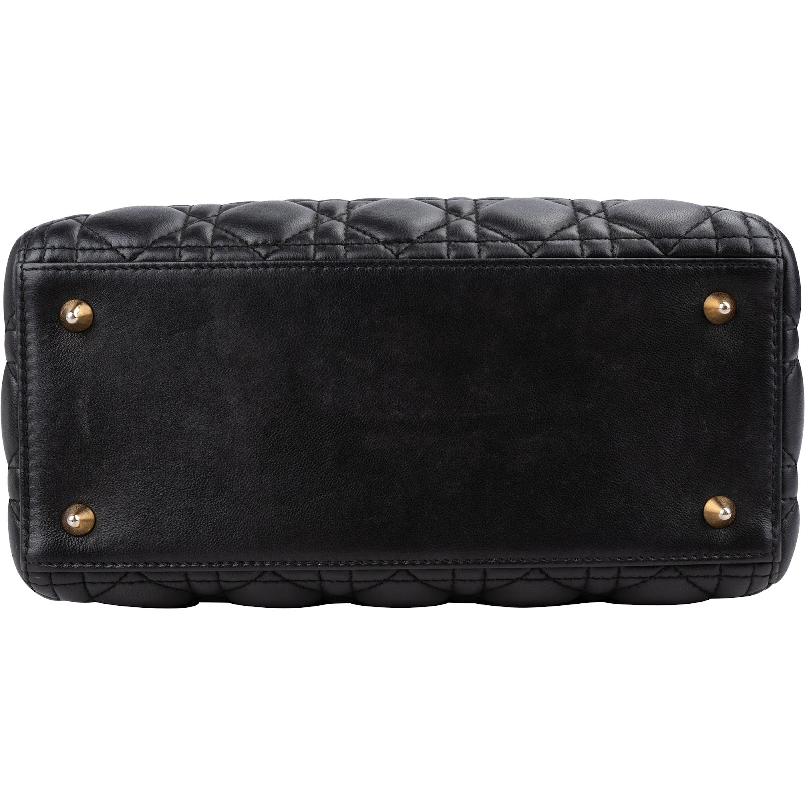 Christian Dior Quilted Lambskin Lady Dior Handbag