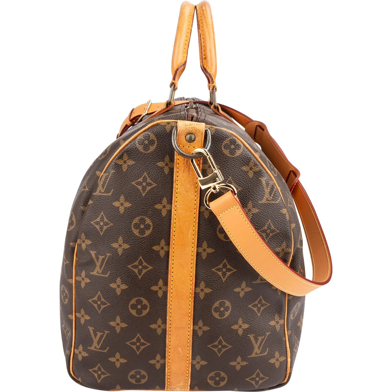 Louis Vuitton Monogram Canvas Keepall 50 Bandoulière Reisetasche