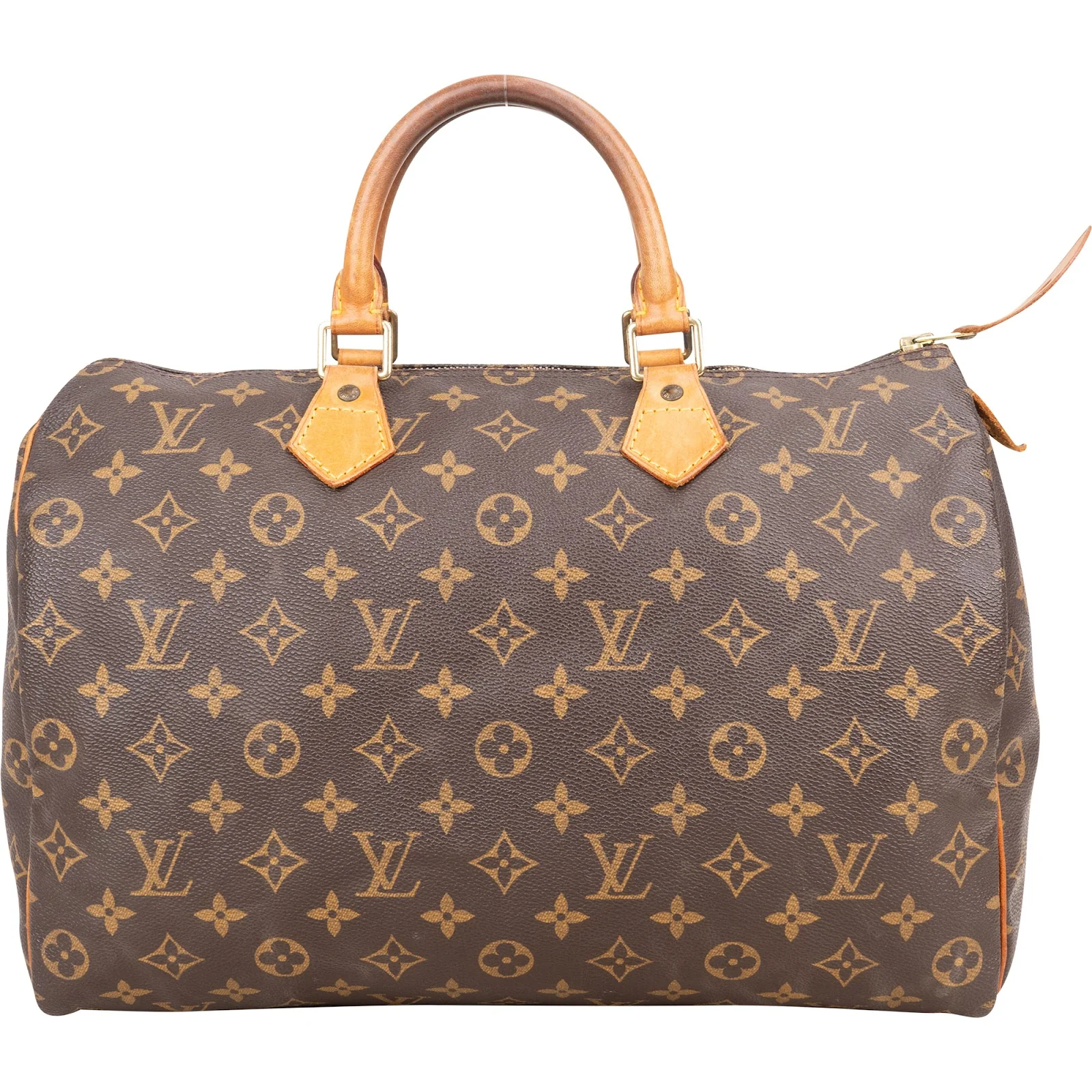 Louis Vuitton Monogram Canvas Speedy 35 Boston Bag
