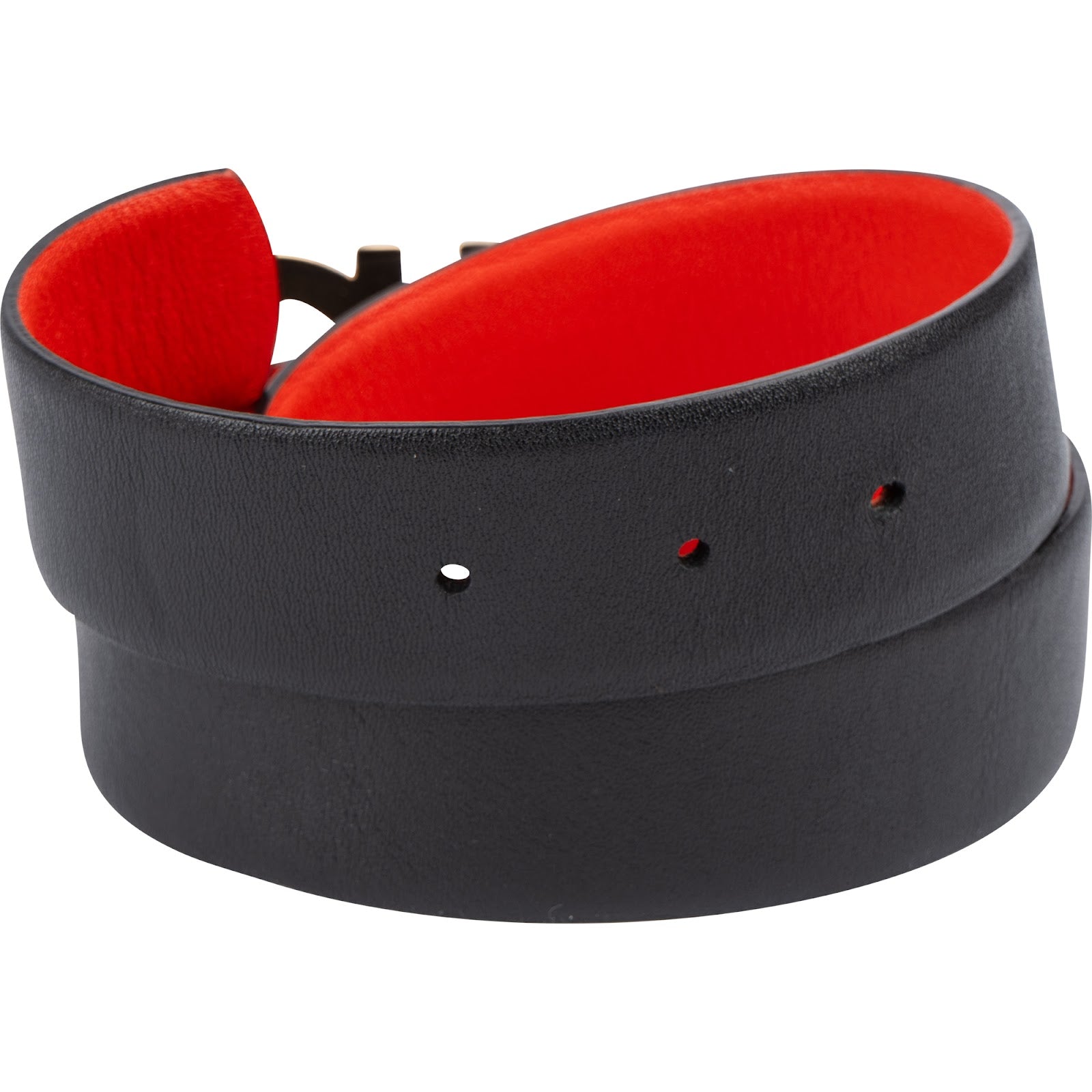 Salvatore Ferragamo Multicolor Leather Reversible Gancini Gürtel