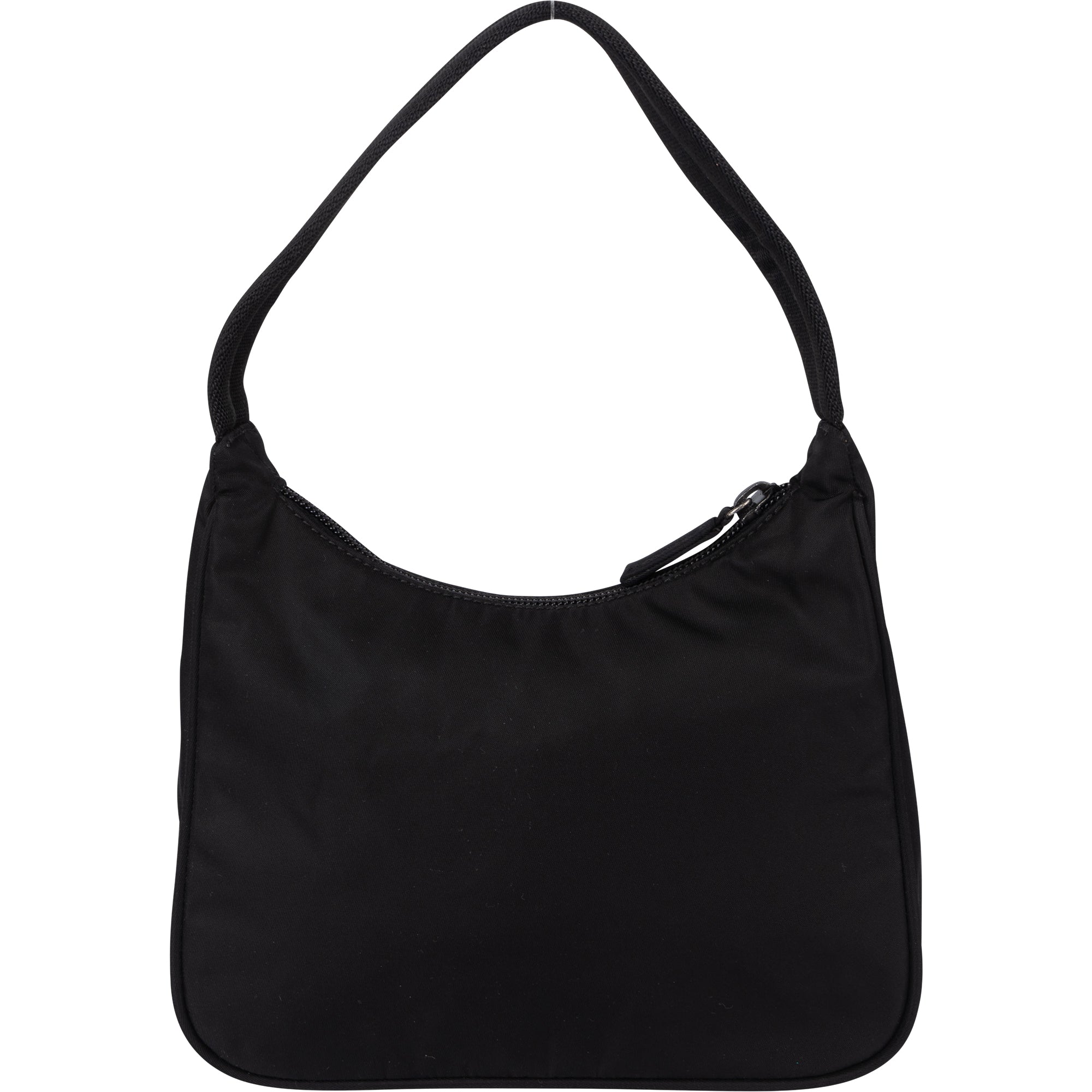 Prada Black Nylon Triangle Vintage Re-Edition Handbag