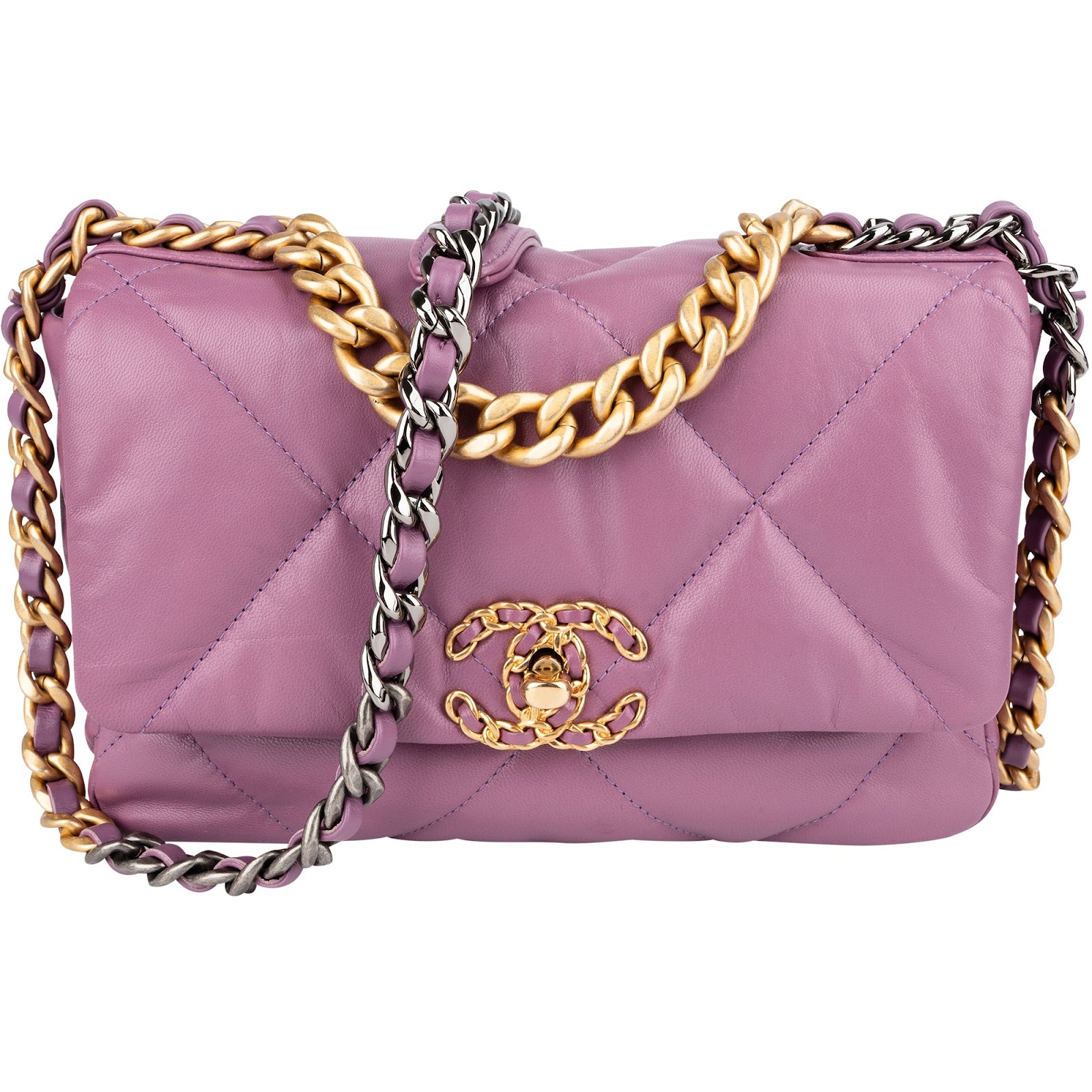 Chanel - 19 Single Flap Crossbody Bag