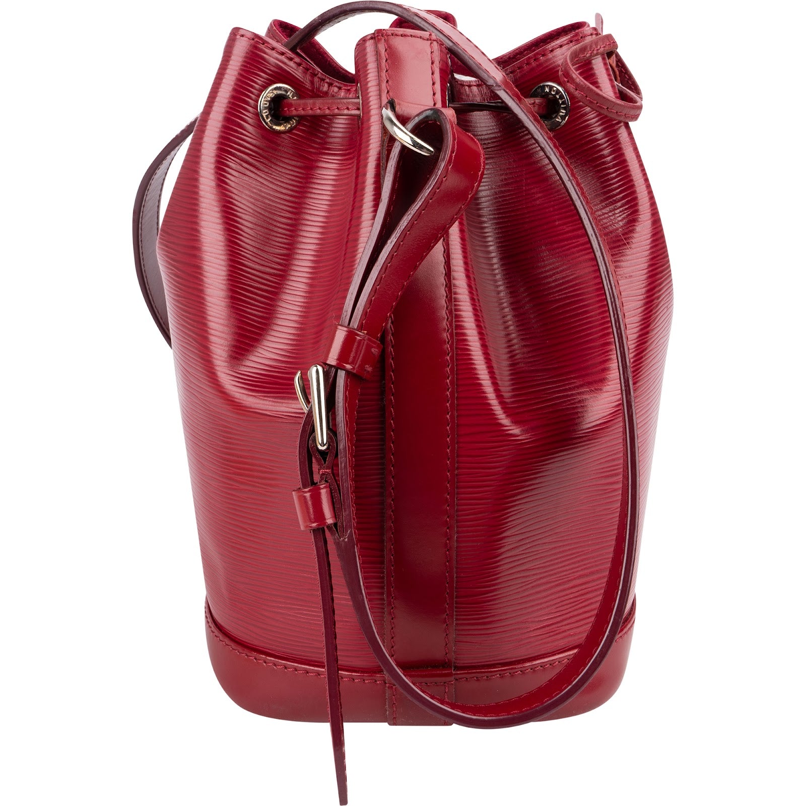 Louis Vuitton Red Epi Leather NM Sac Noé Petit