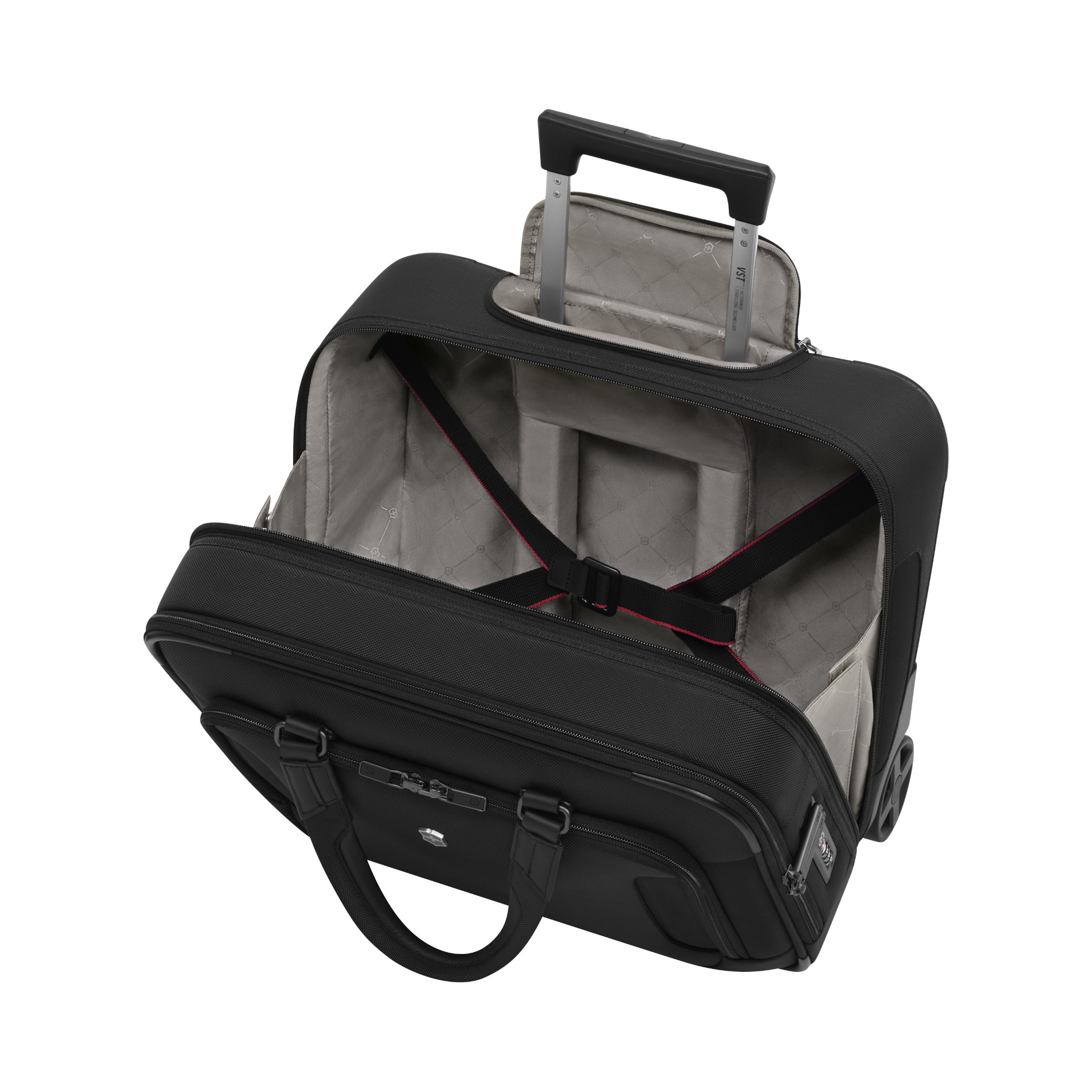 Werks Traveler 7.0 Wheeled Briefcase - Black