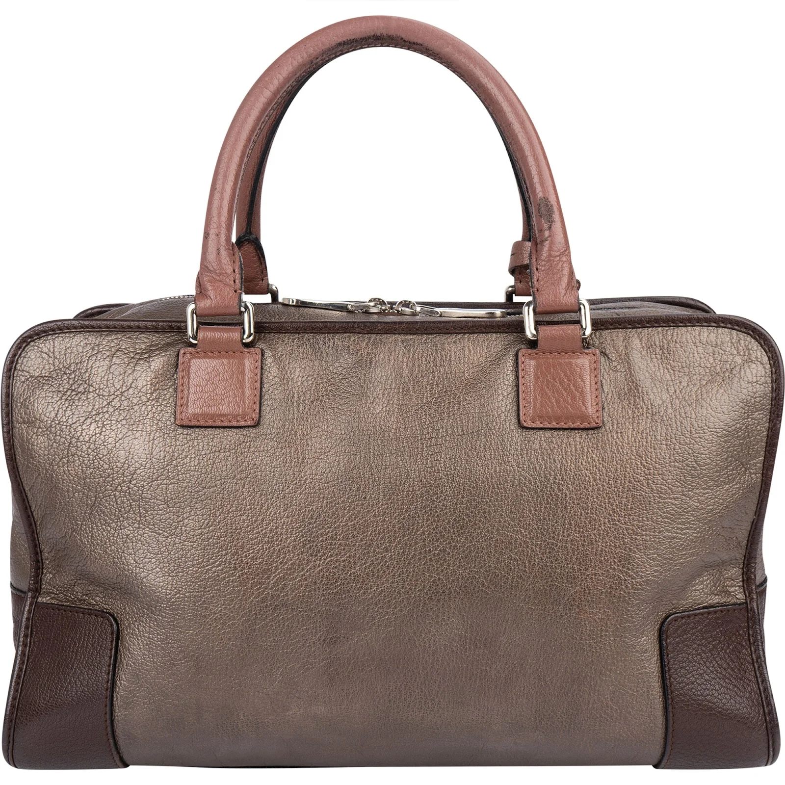 Loewe Tricolor Leather Amazona Handbag