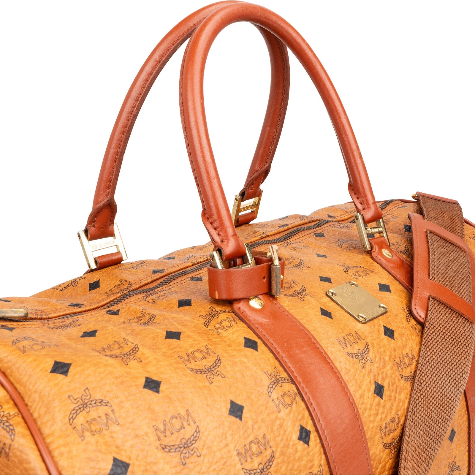 Torba podróżna MCM Monogram Visetos Boston 50