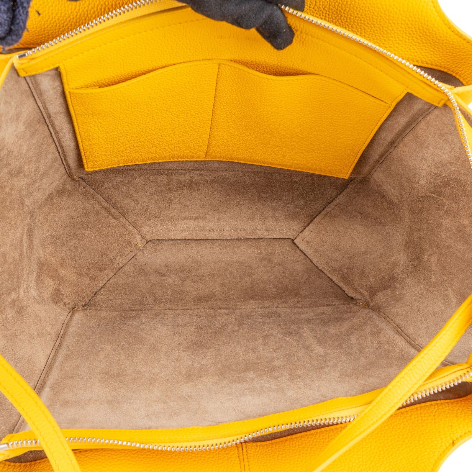 Celine Grained Calfskin Small Tri-Fold Shoulder Bag