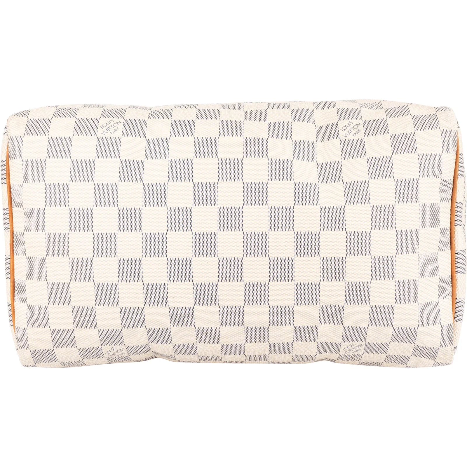 Louis Vuitton Damier Azur Monogram Speedy 30 Boston Bag