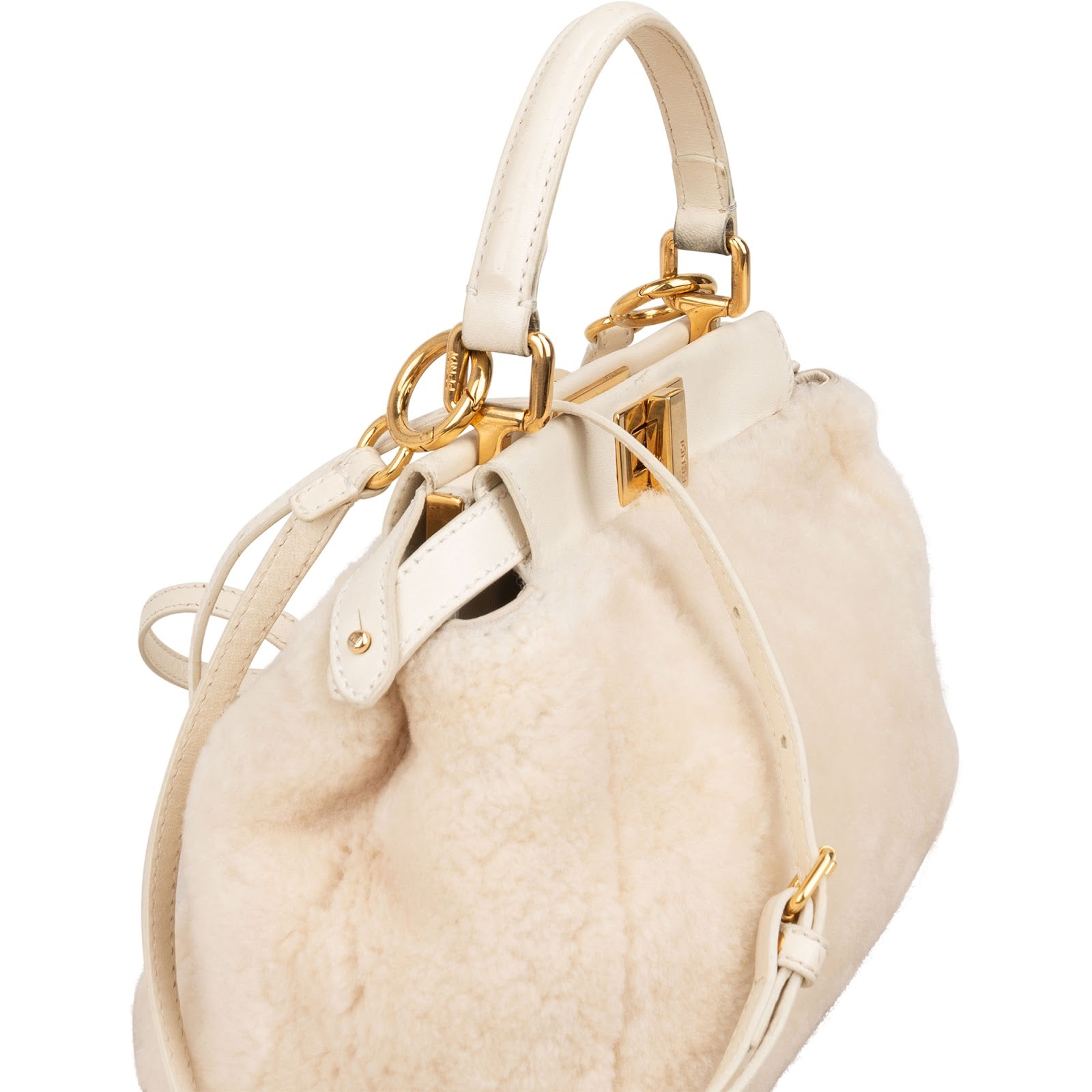 Fendi - Mini Peekaboo Crossbody Bag