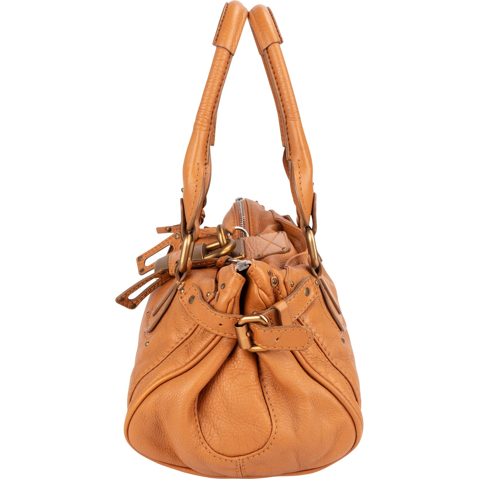 Chloé Grained Leather Paddington Handbag