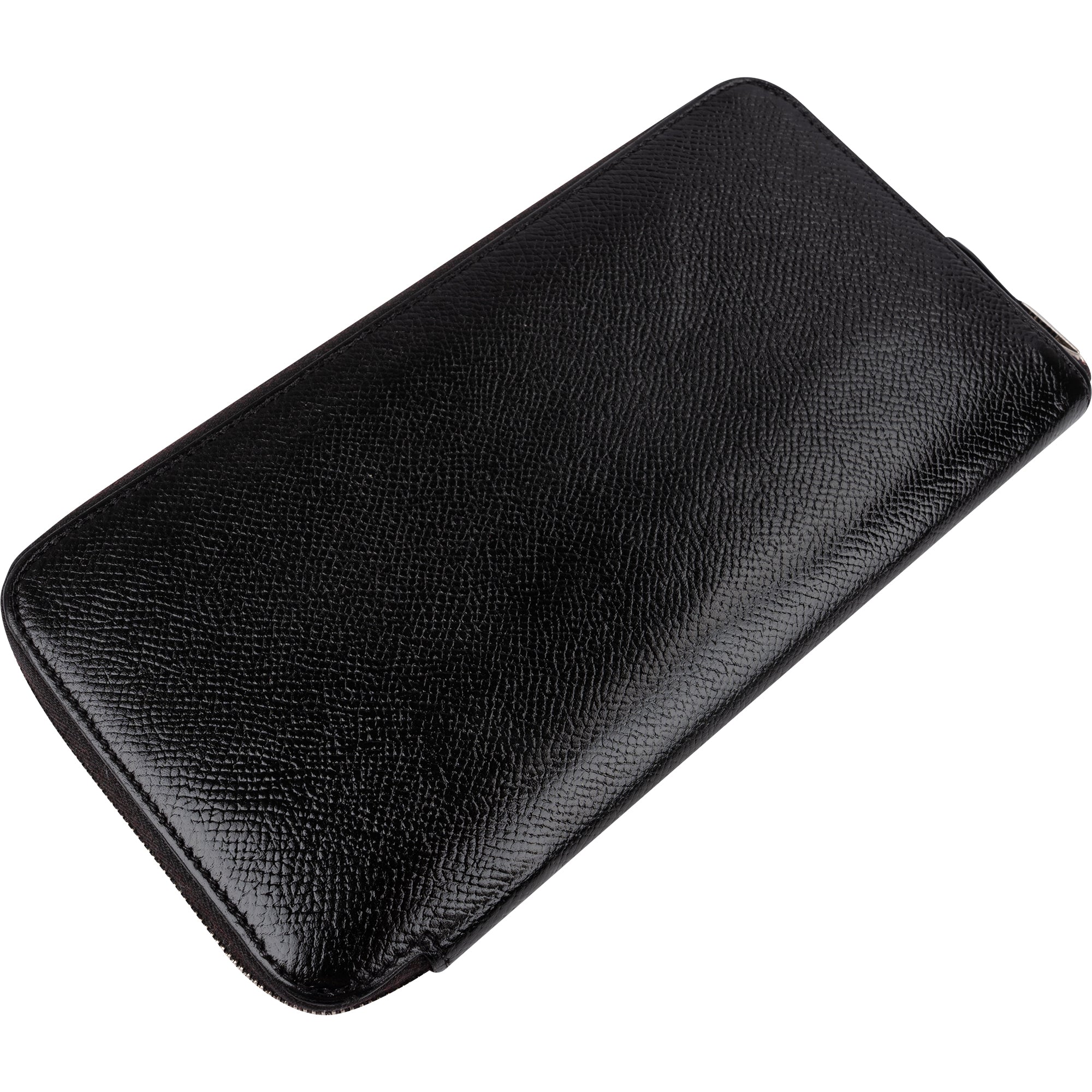 Hermès Noir Epsom Leather Azap Zippy Wallet