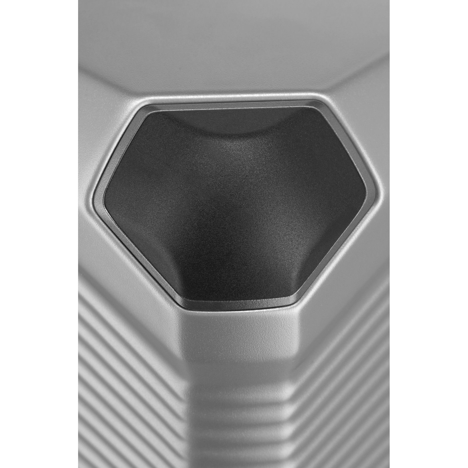 MILLENNIUM Handgepäck S (55cm) mit Vortasche - Silver