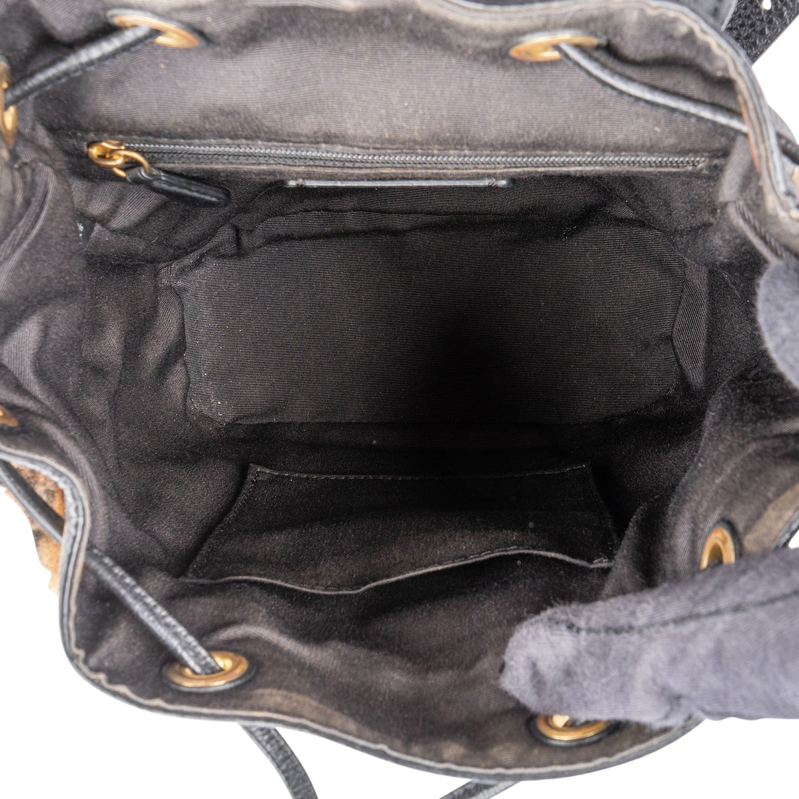 Coach - CC Print Shearling X Jennifer Lopez Rucksack