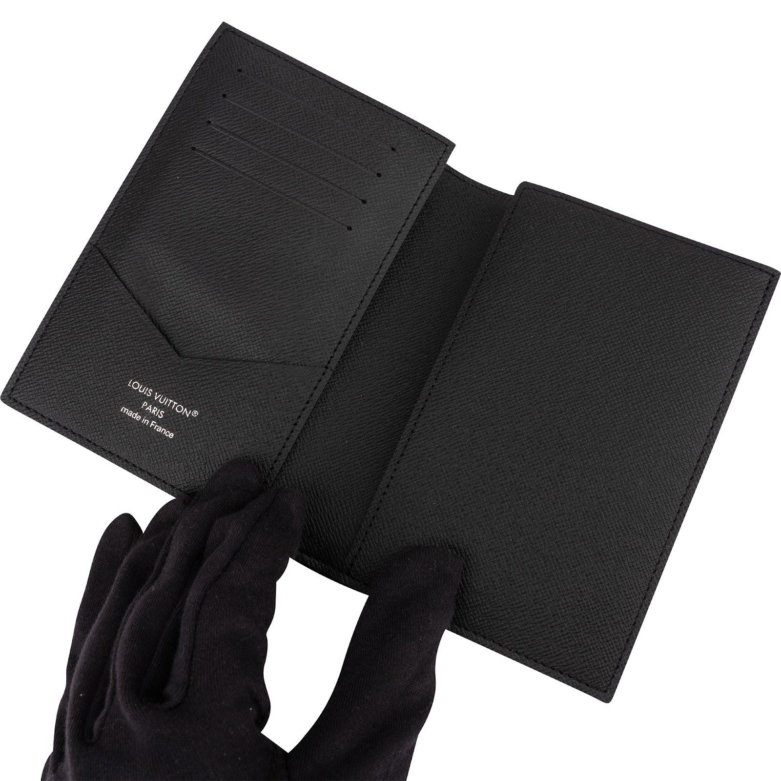 Louis Vuitton Monogram Damier Graphite Canvas Card Holder Passport Cover