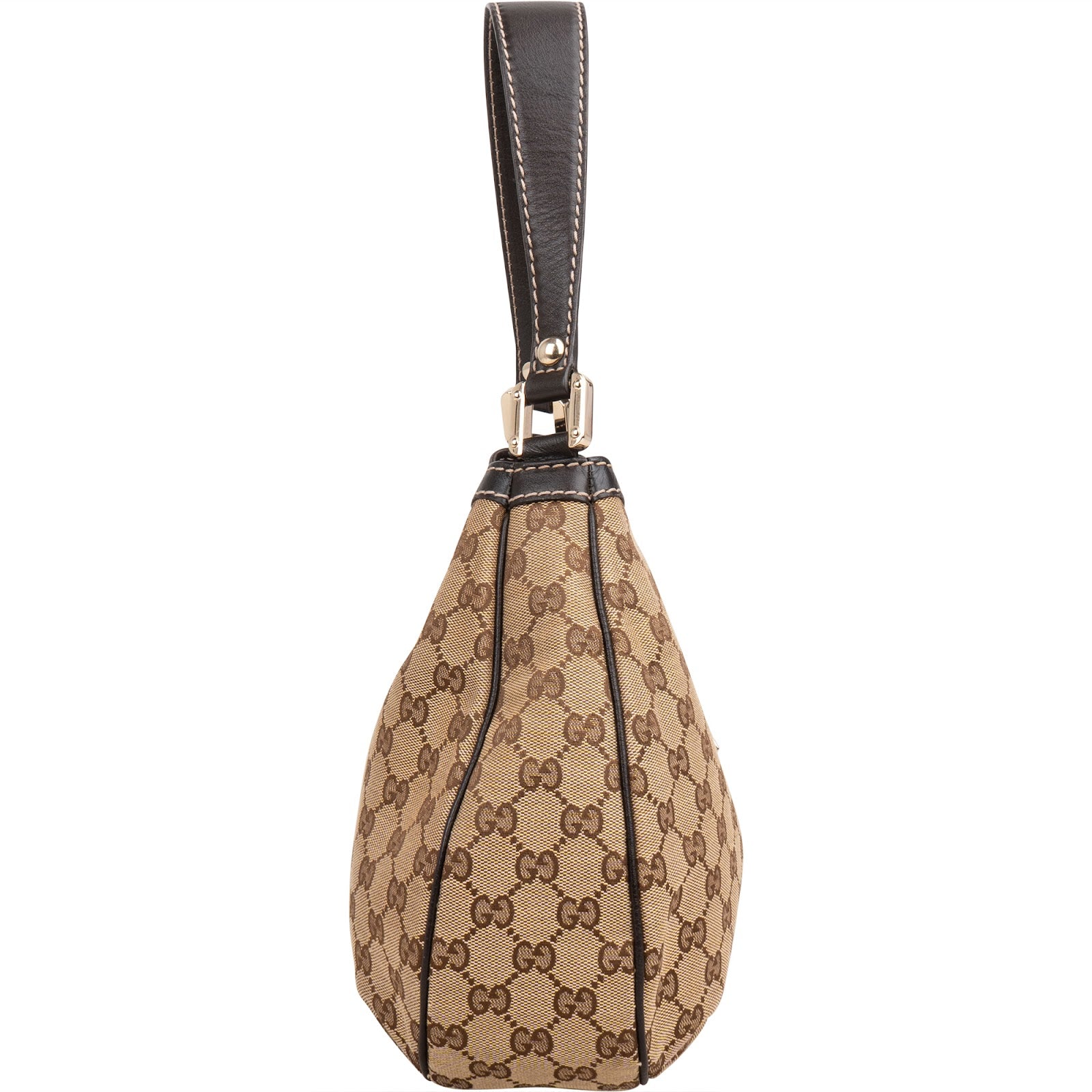 Gucci - GG Web Hobo Shoulder Bag