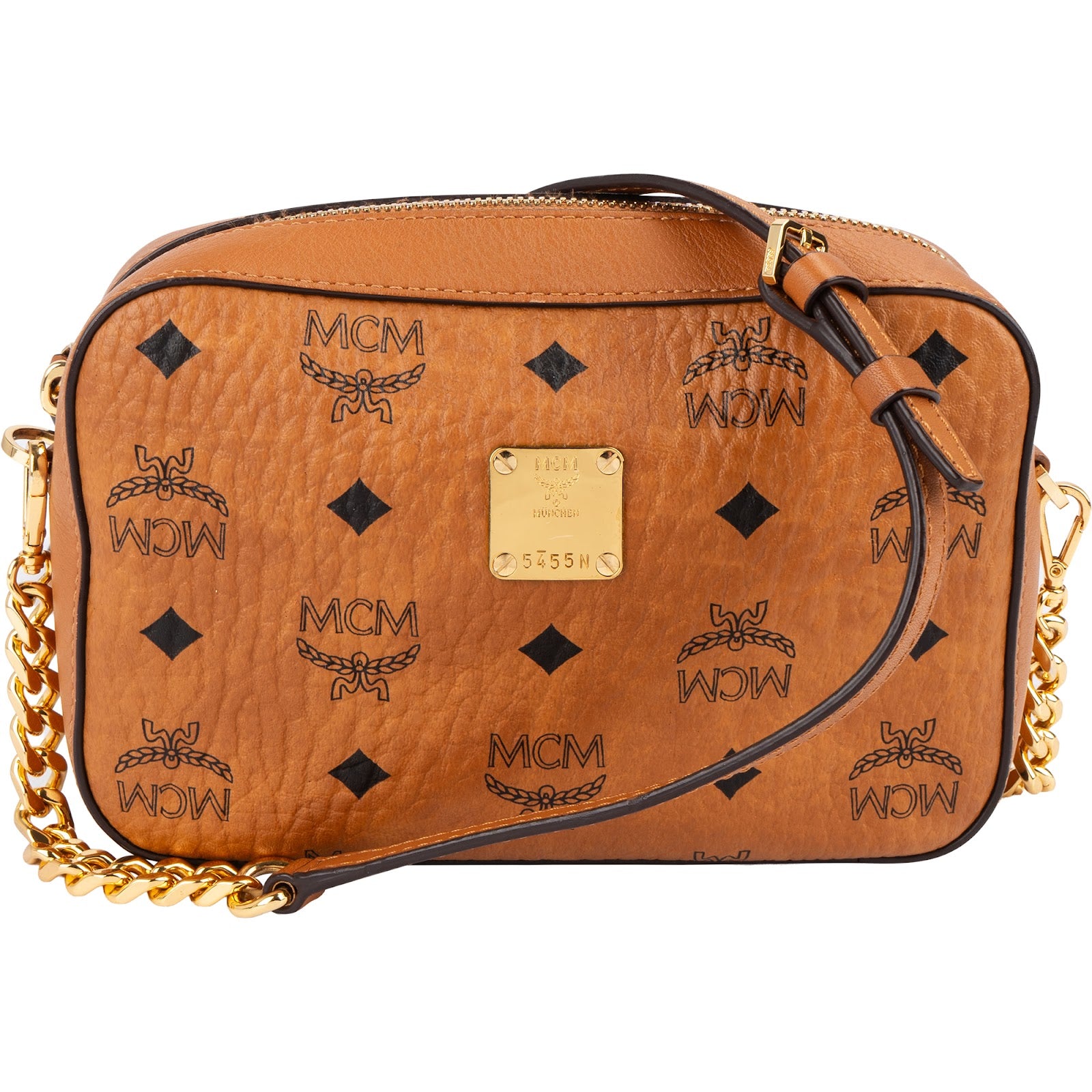 MCM Monogram Visetos Camera-schoudertas