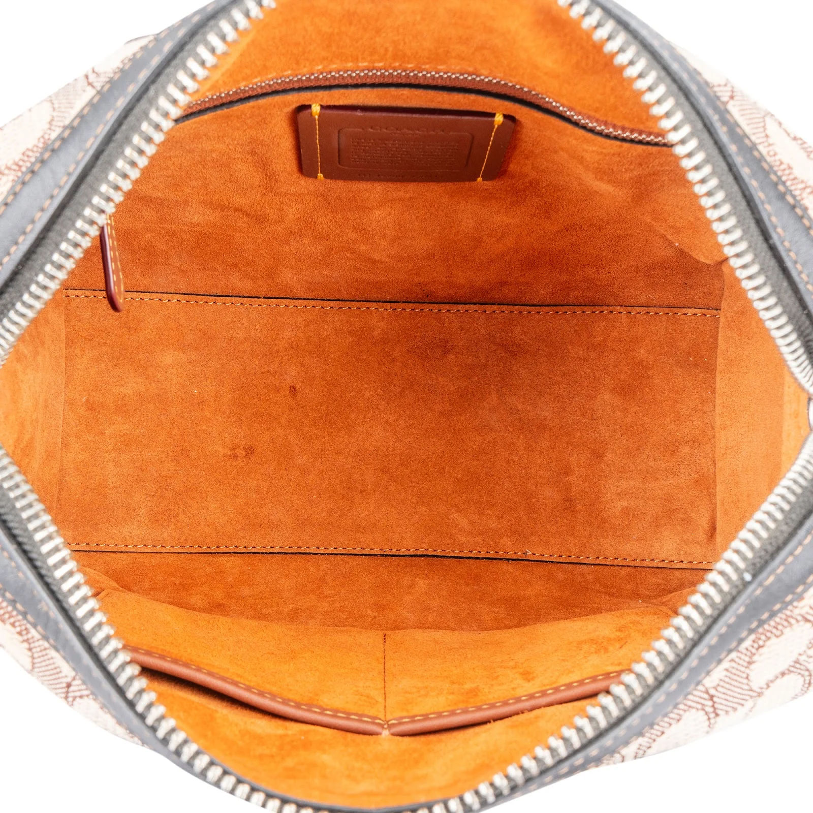 Coach Monogram Signature Rowan Satchel Boston Bag