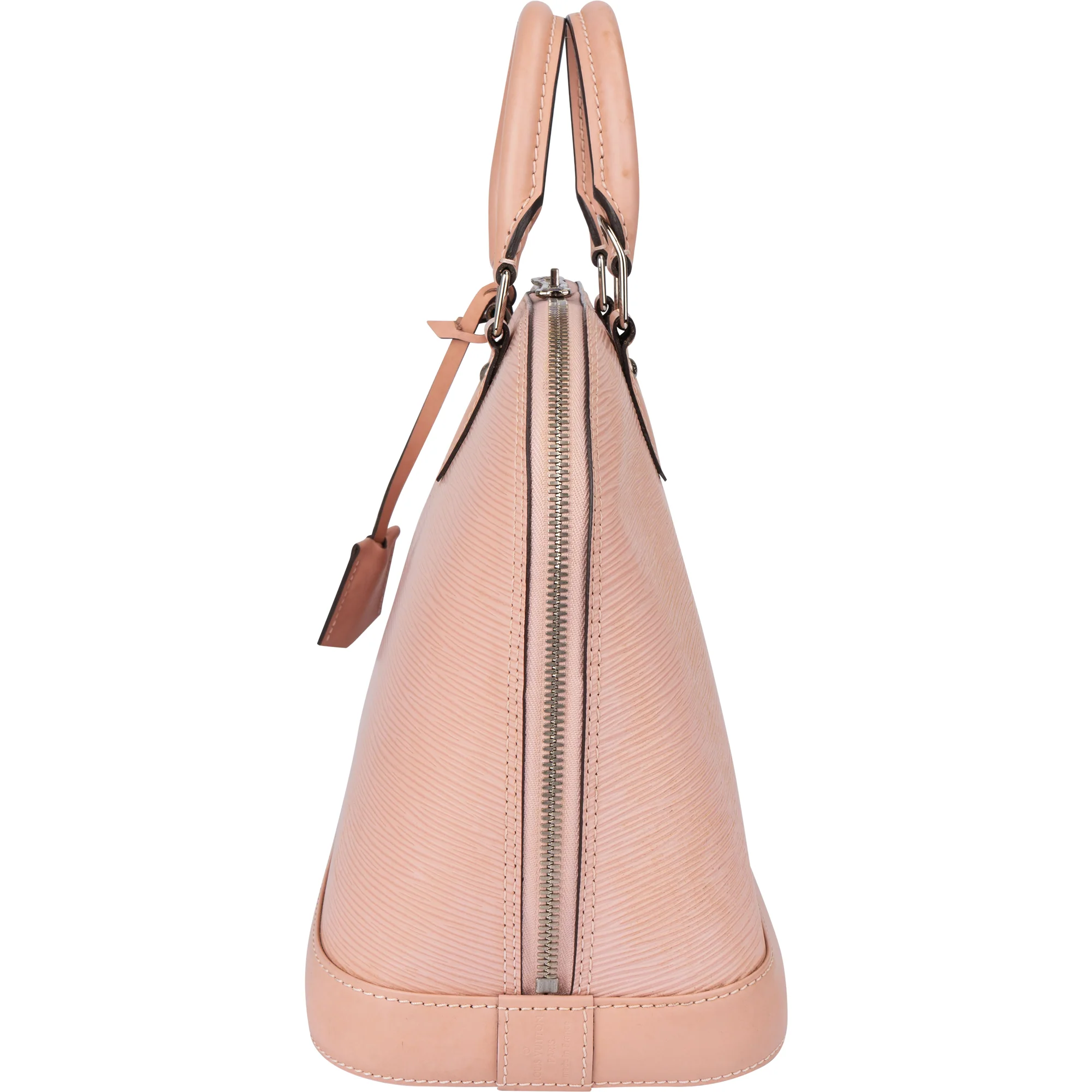 Louis Vuitton Rose Balleri Epi Leather Alma PM Handbag