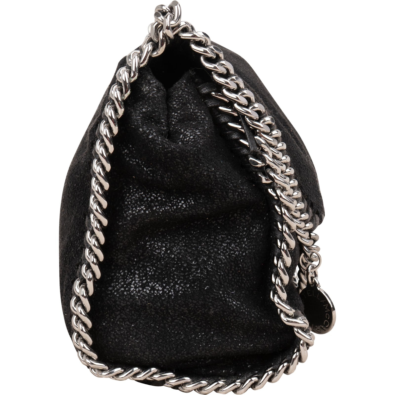 Stella McCartney Shaggy Falabella Fold Over Clutch