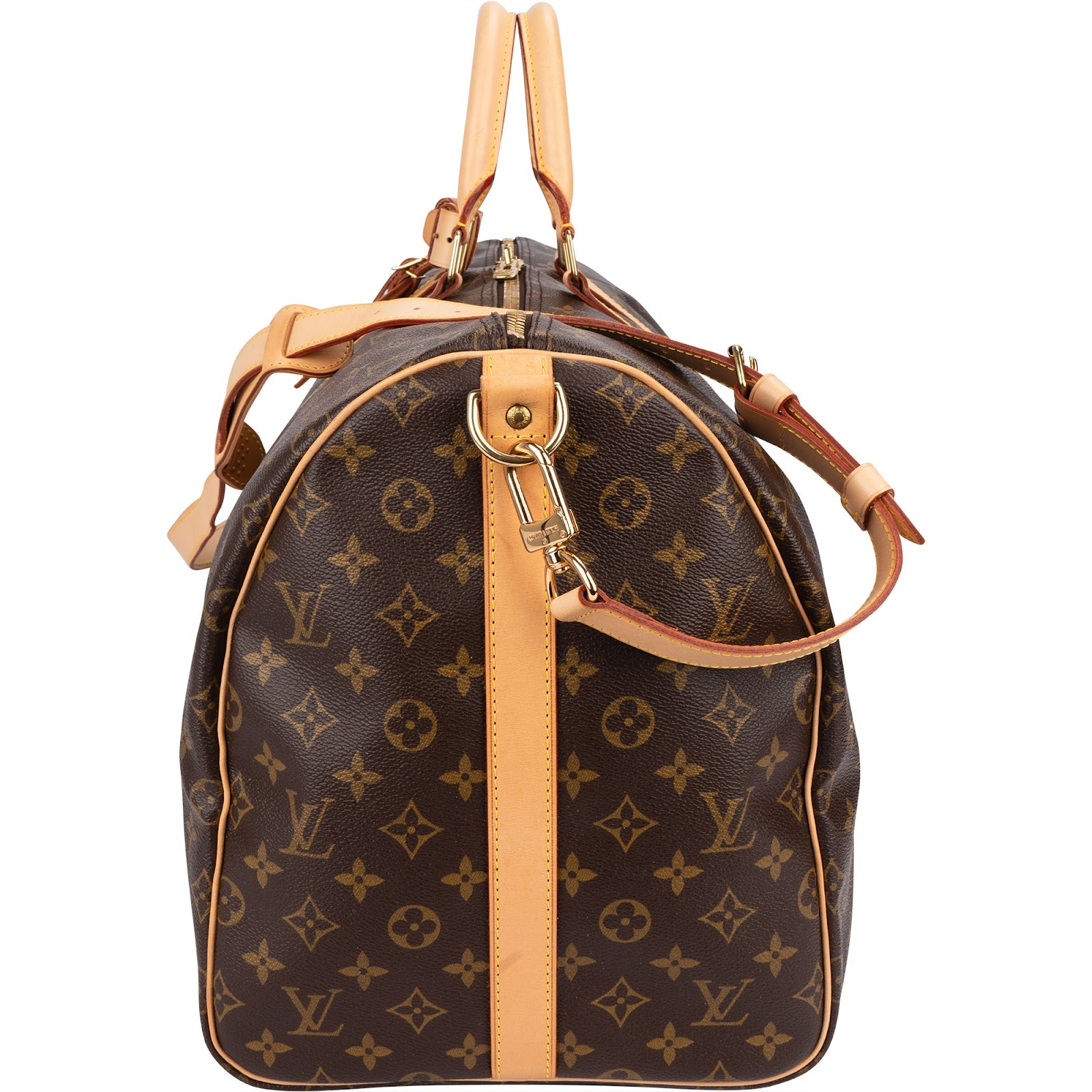 Torba podróżna Louis Vuitton Monogram Canvas Keepall 55 z paskiem na ramię