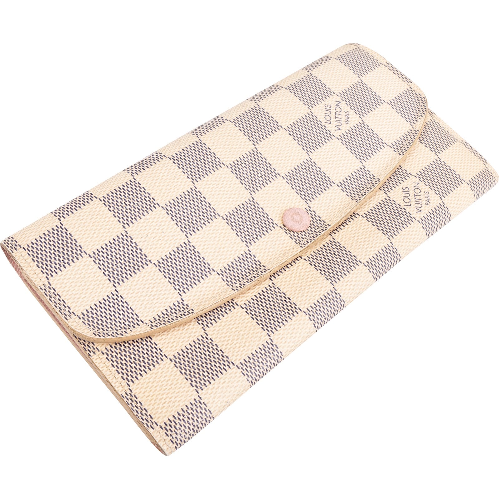 Louis Vuitton Monogram Damier Azur Emilie Sarah Wallet