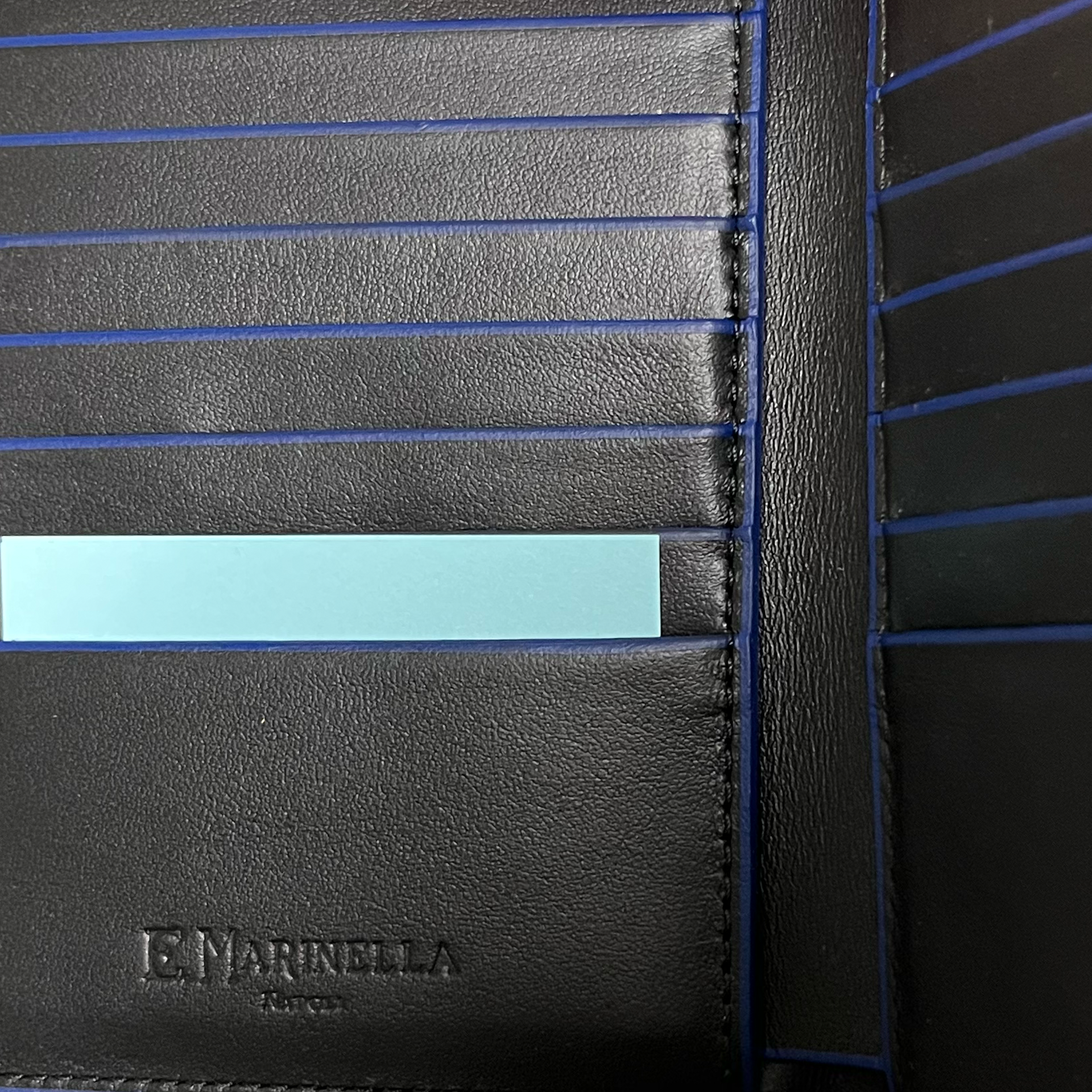 Marinella - Verticale nero 2025 - Brieftasche