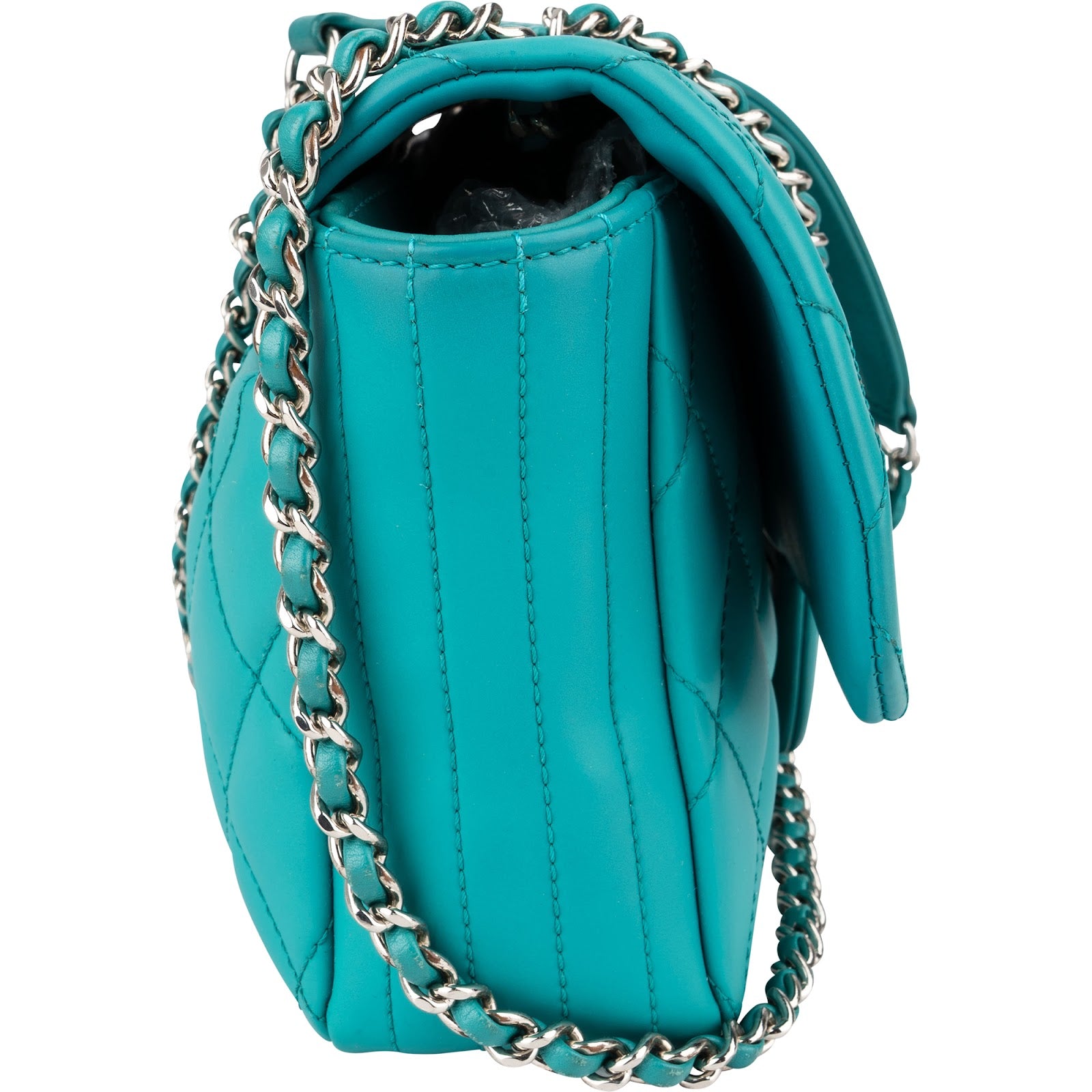 Chanel - Reversible Rectangular Single Flap Crossbody Bag