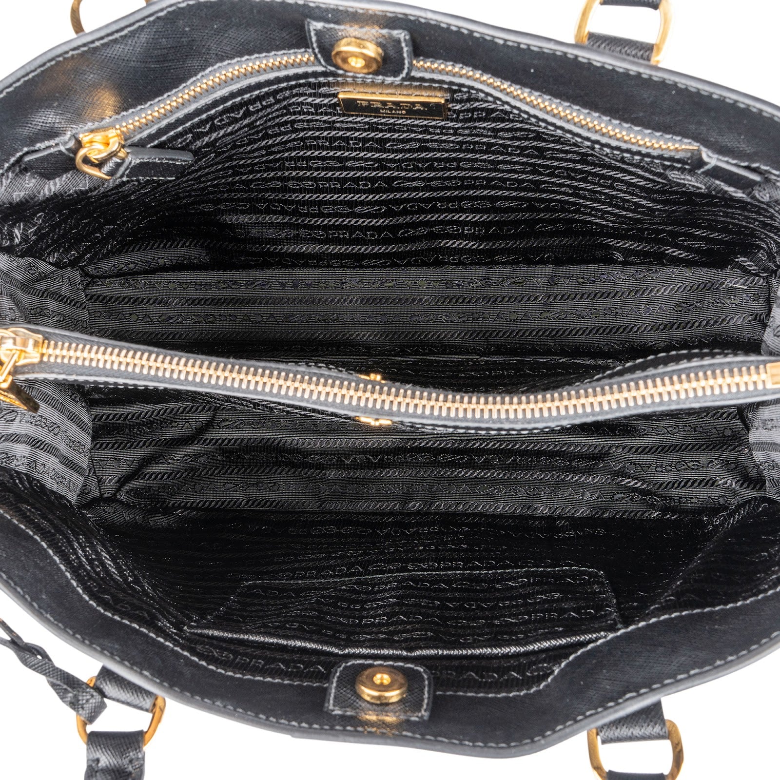 Prada - Galleria Handbag Black