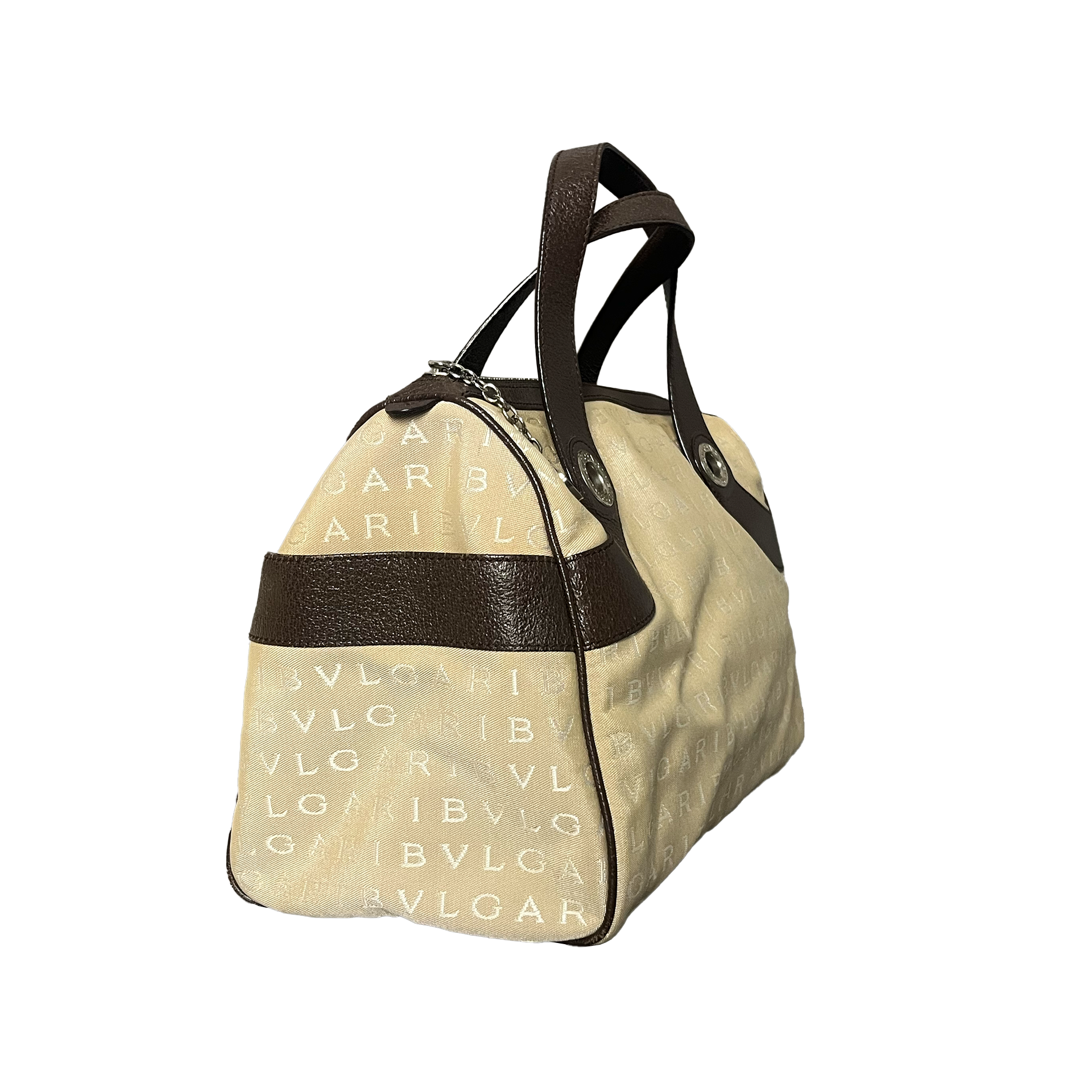 Bulgari  Logo Mania Boston Bag