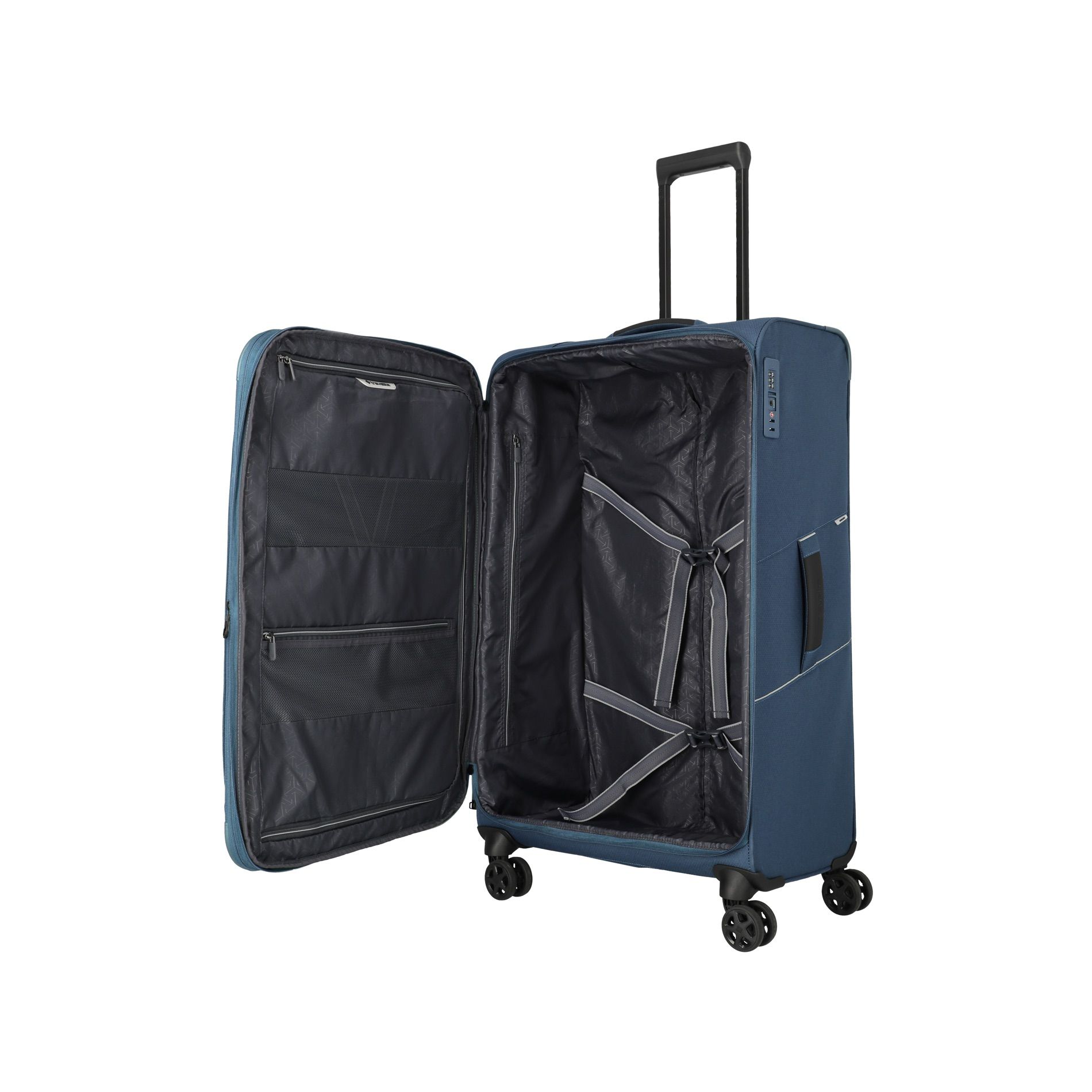 SKAII Trolley L (78 cm) erweiterbar - Navy