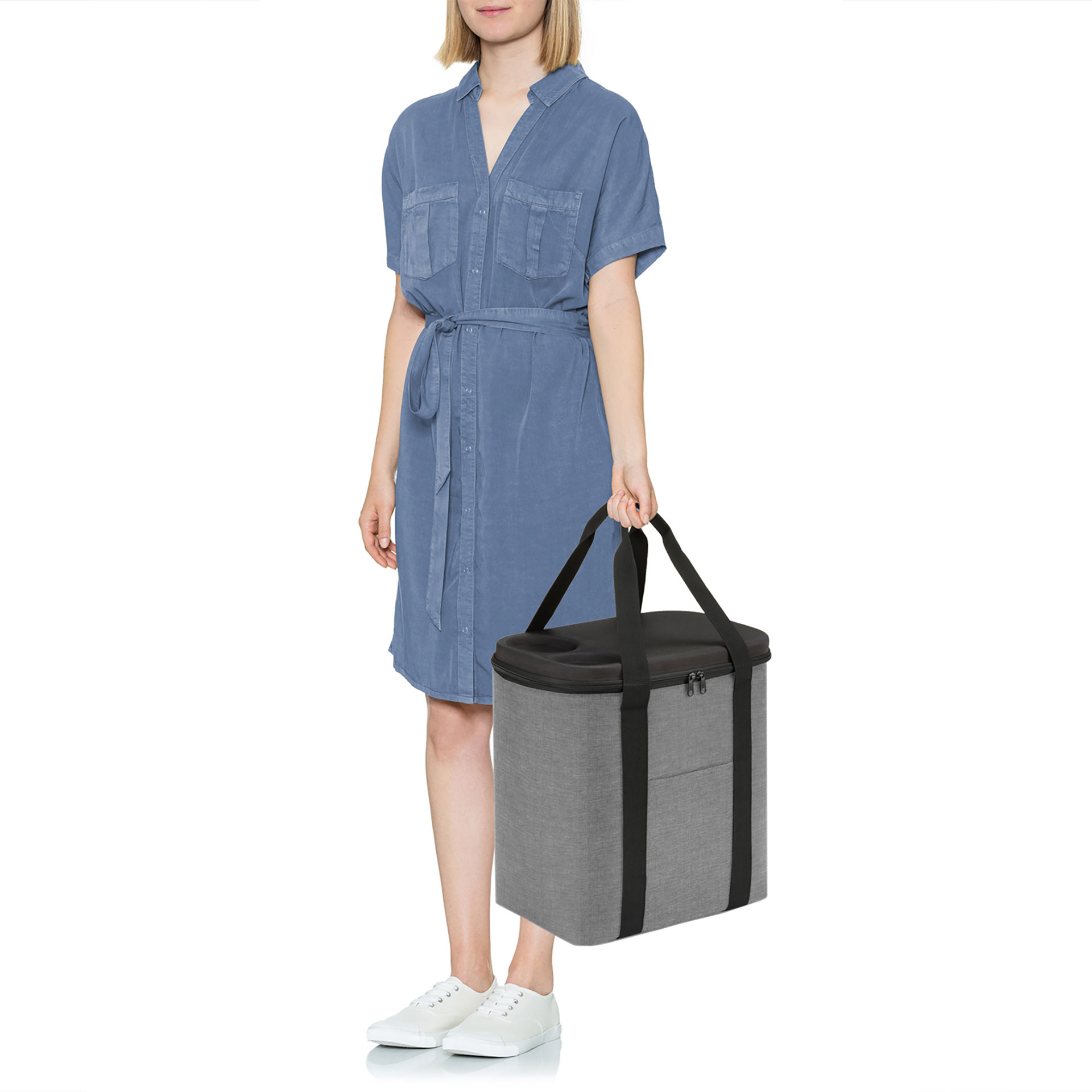 Cooler bag Coolerbag XL - Twist silver