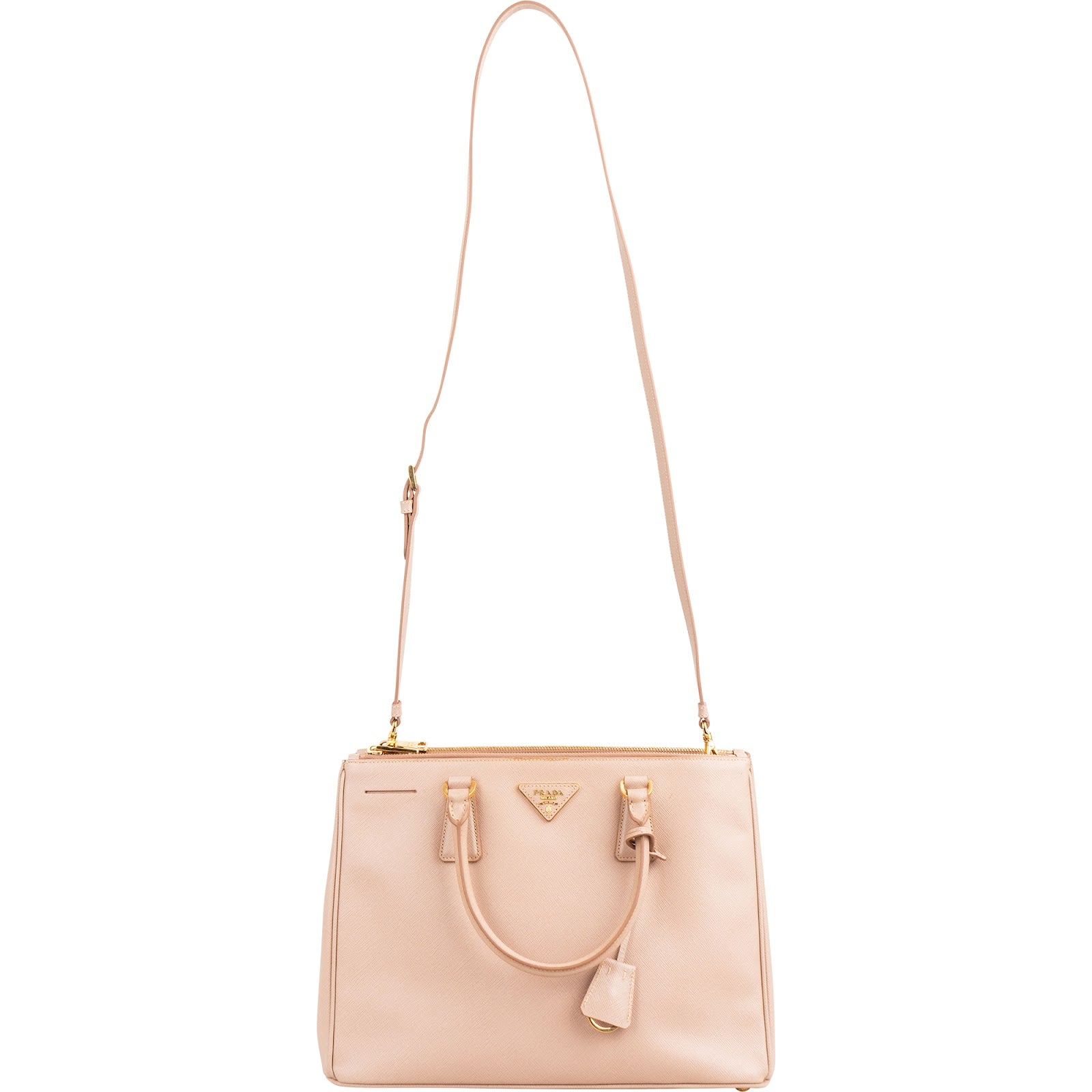 Prada – Galleria-handtas in roze