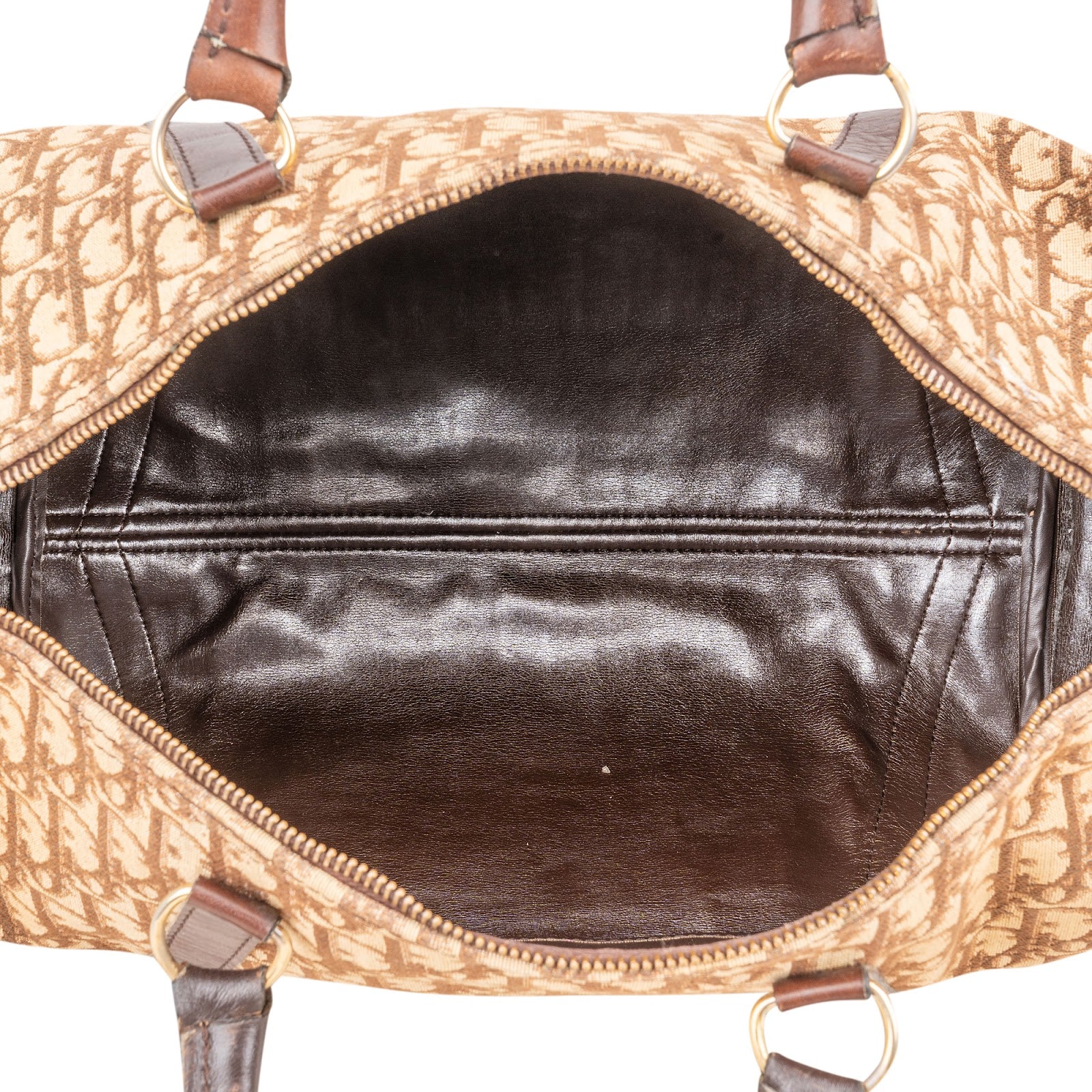 Christian Dior Trotter Monogram Boston Bag 40